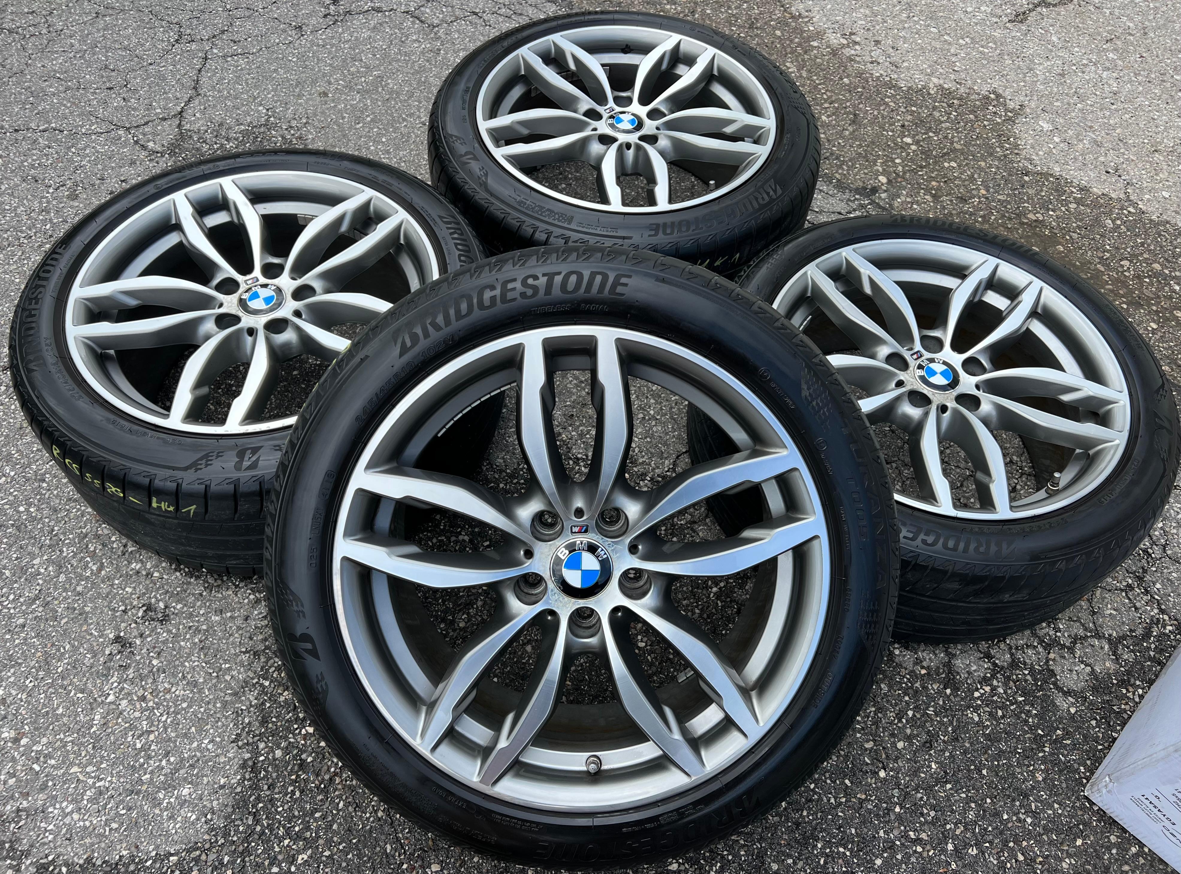 4 ORIGINAL 19" ALUFELGEN FELGEN BMW X3 F25 X4 F26 STYLING M622 RDKS FREIHAUS