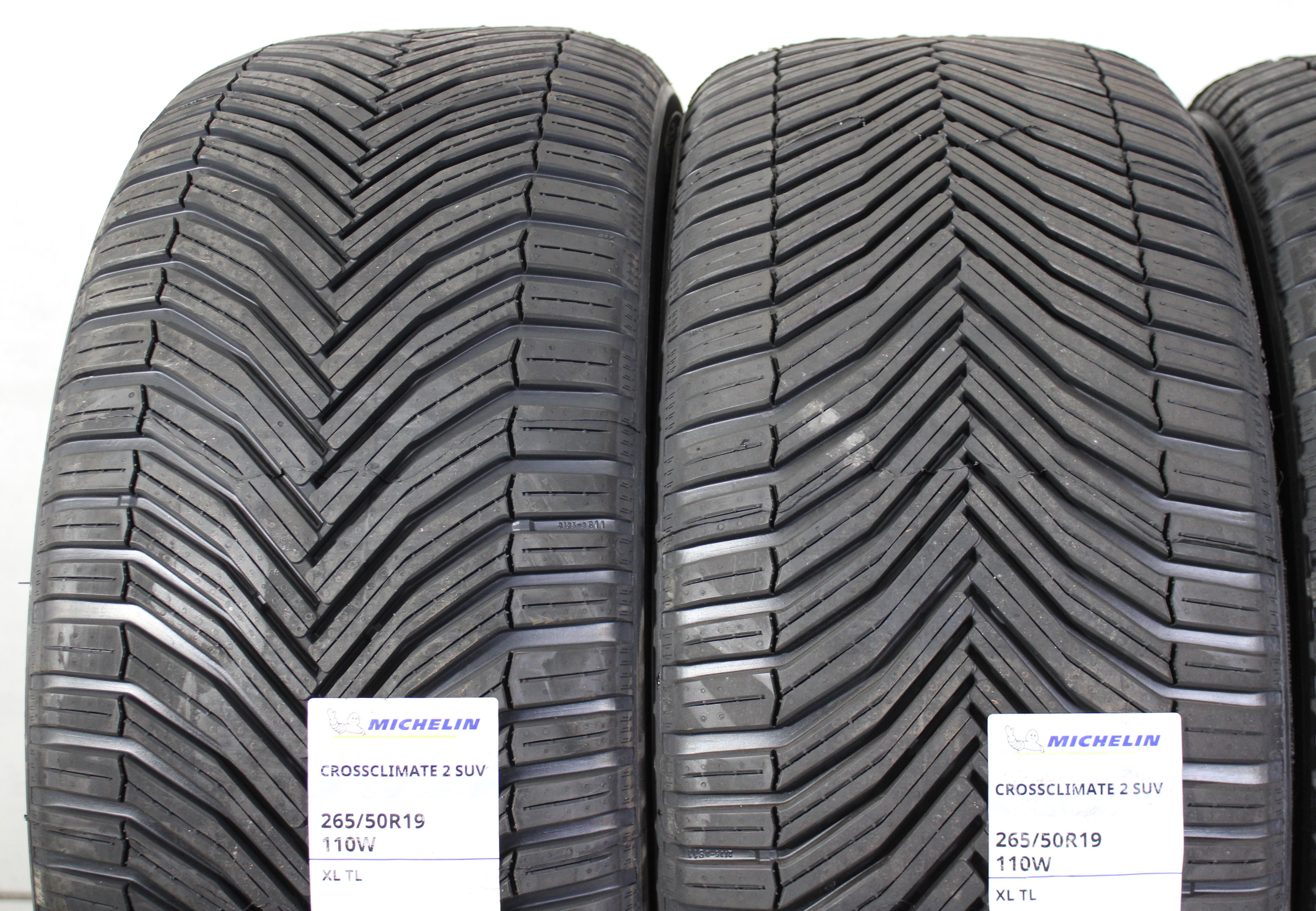 4 x 265/50R19 110W pneus toutes saisons Michelin Cross Climate 2 SUV 2023 XL