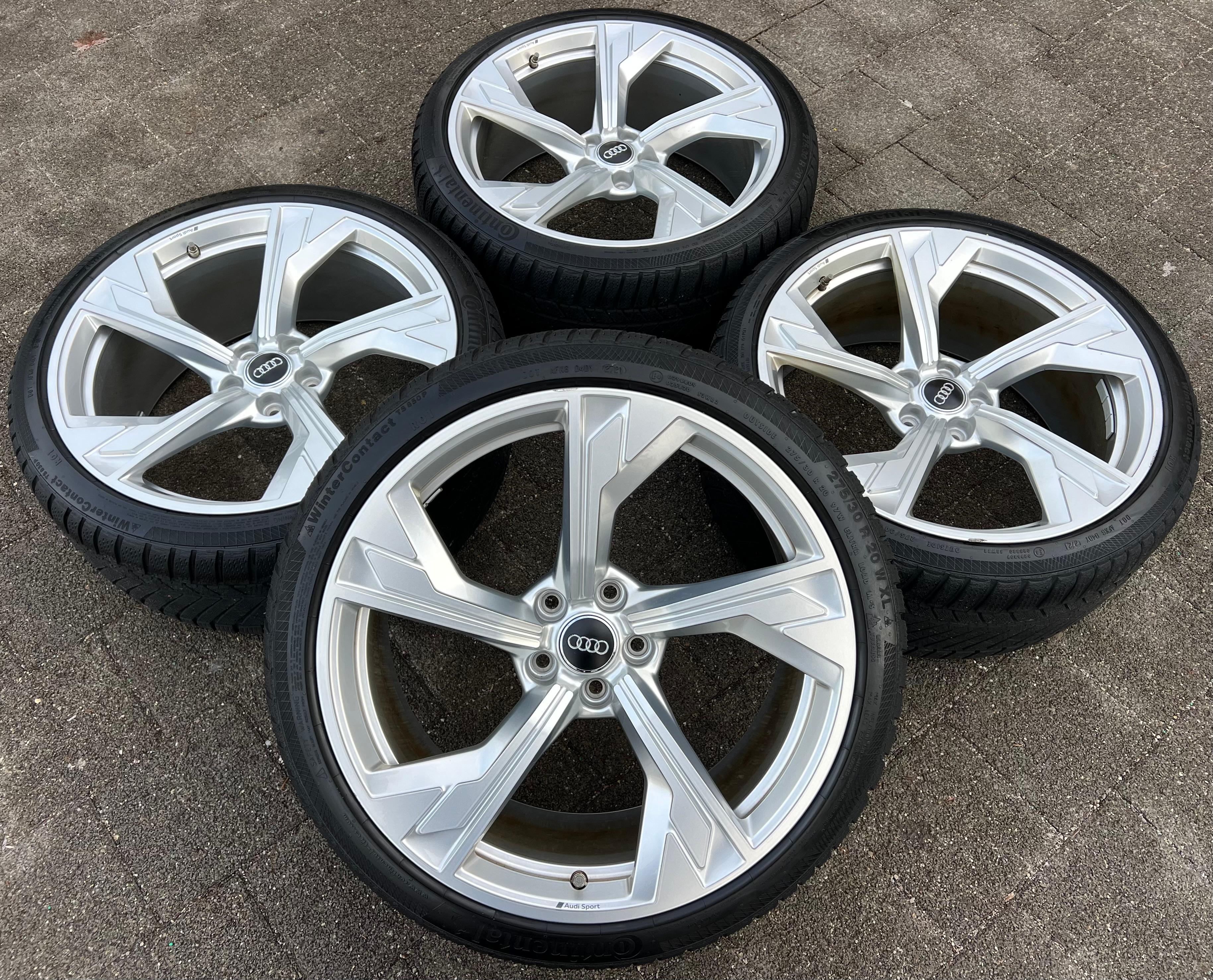 4 ORIGINAL 20" ALUFELGEN FELGEN AUDI A5 S5 RS5 A4 RS4 8W0601025DT 9x20 ET22