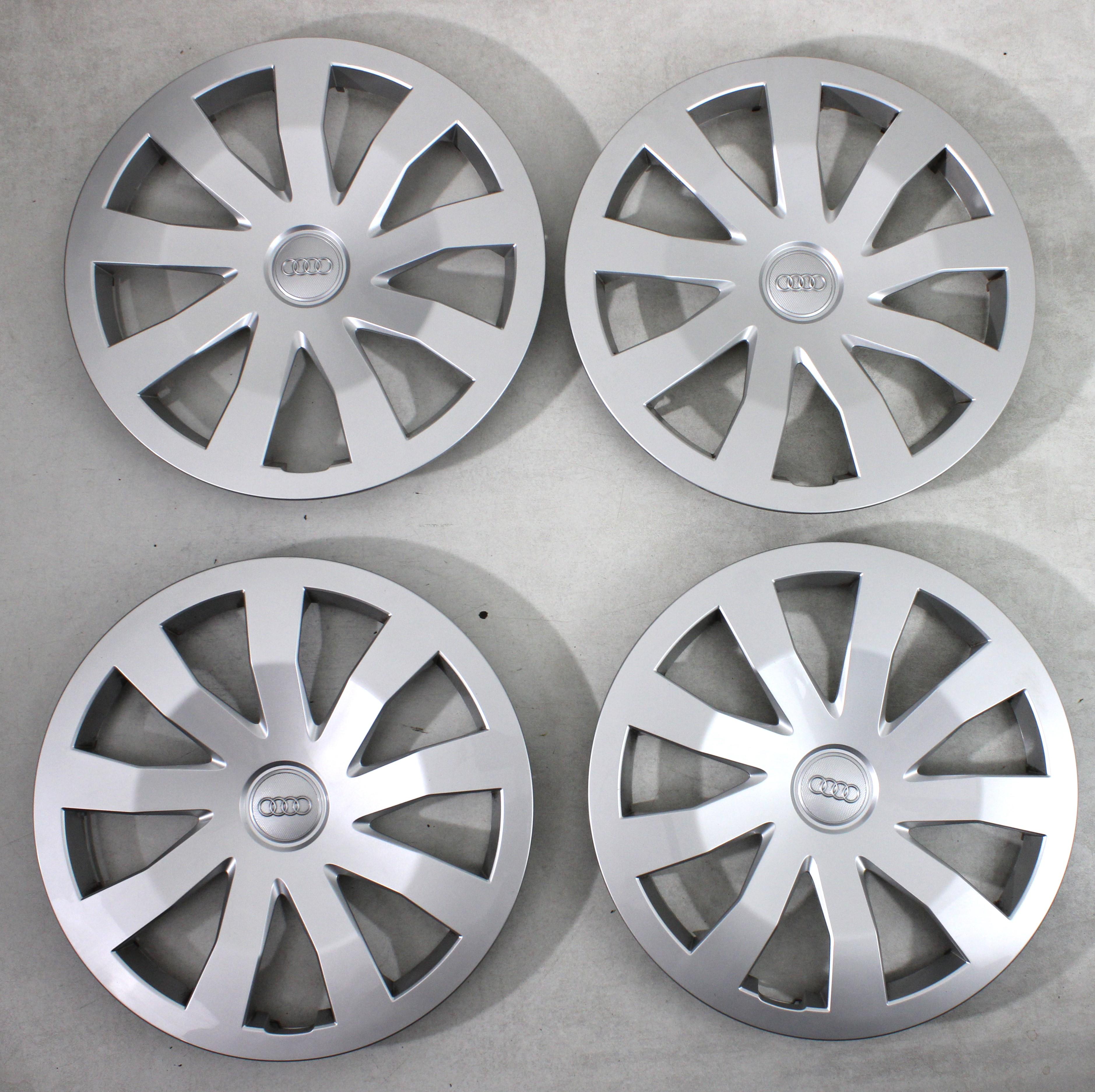 4 TAPACUBOS ORIGINALES DE 15" PARA AUDI A1 GB 82A601147 15 PULGADAS