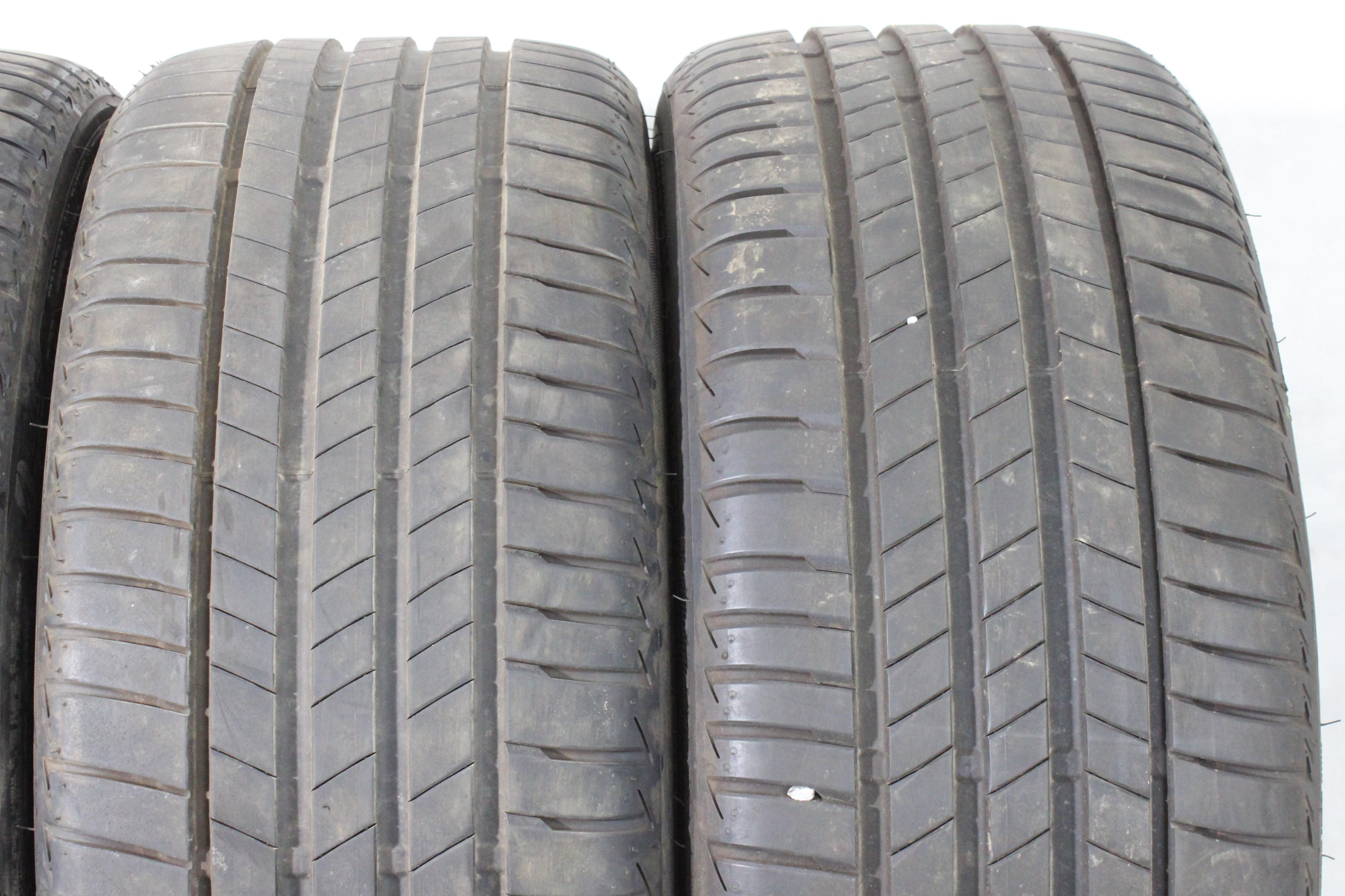 4 pneus été Bridgestone Turanza T005 AO 225/40R18 92Y, usure 6-6,5 mm, 2019