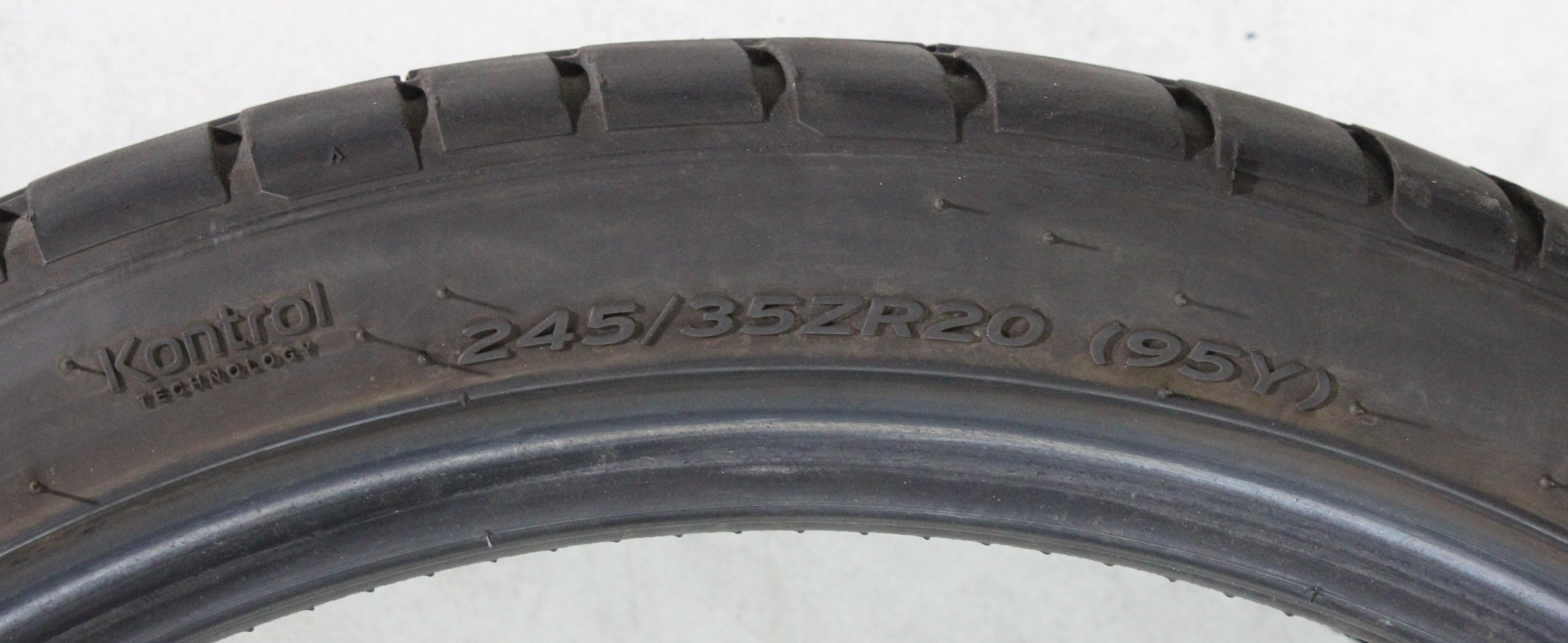 1 x 245/35R20 95Y Sommerreifen Hankook Ventus S1 Evo 3 5-5,5mm 2023