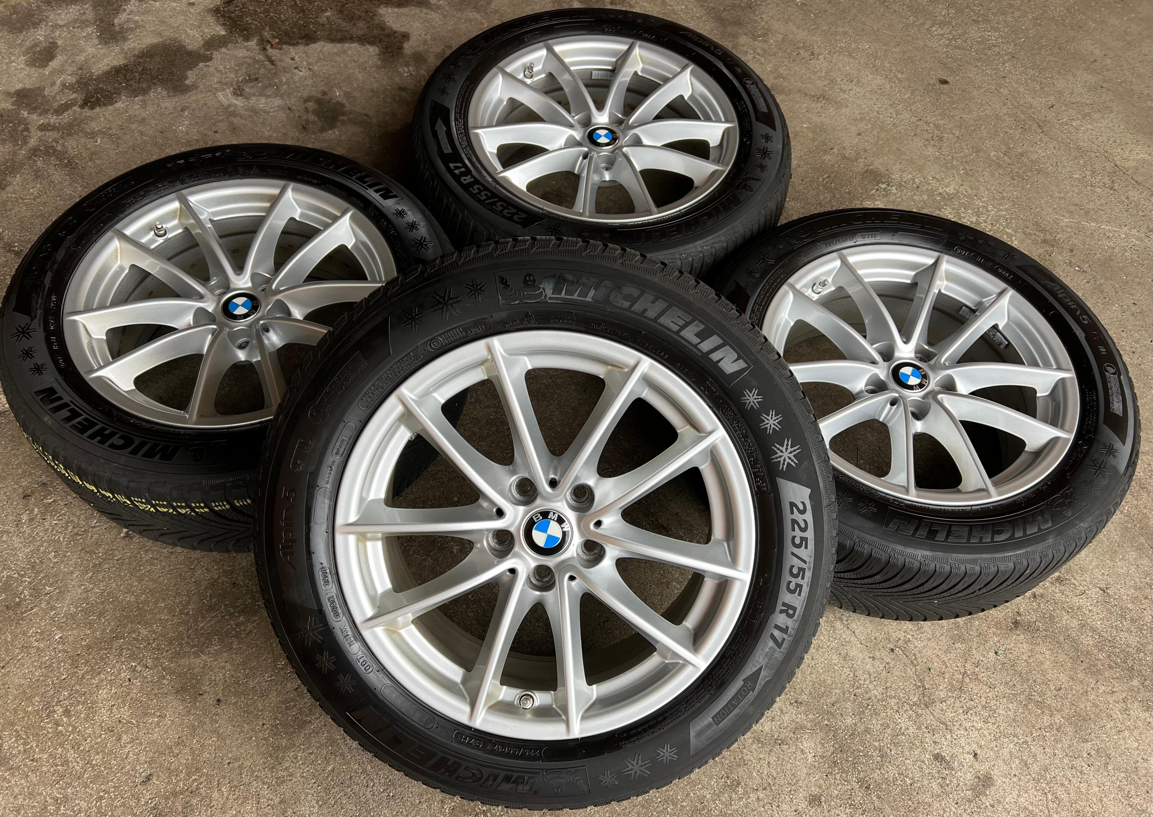 4 JANTES ALU 17" ORIGINALES BMW SÉRIE 5 G30 G31 6868217 STYLING 560 RDKS FRANCO DOMICILE