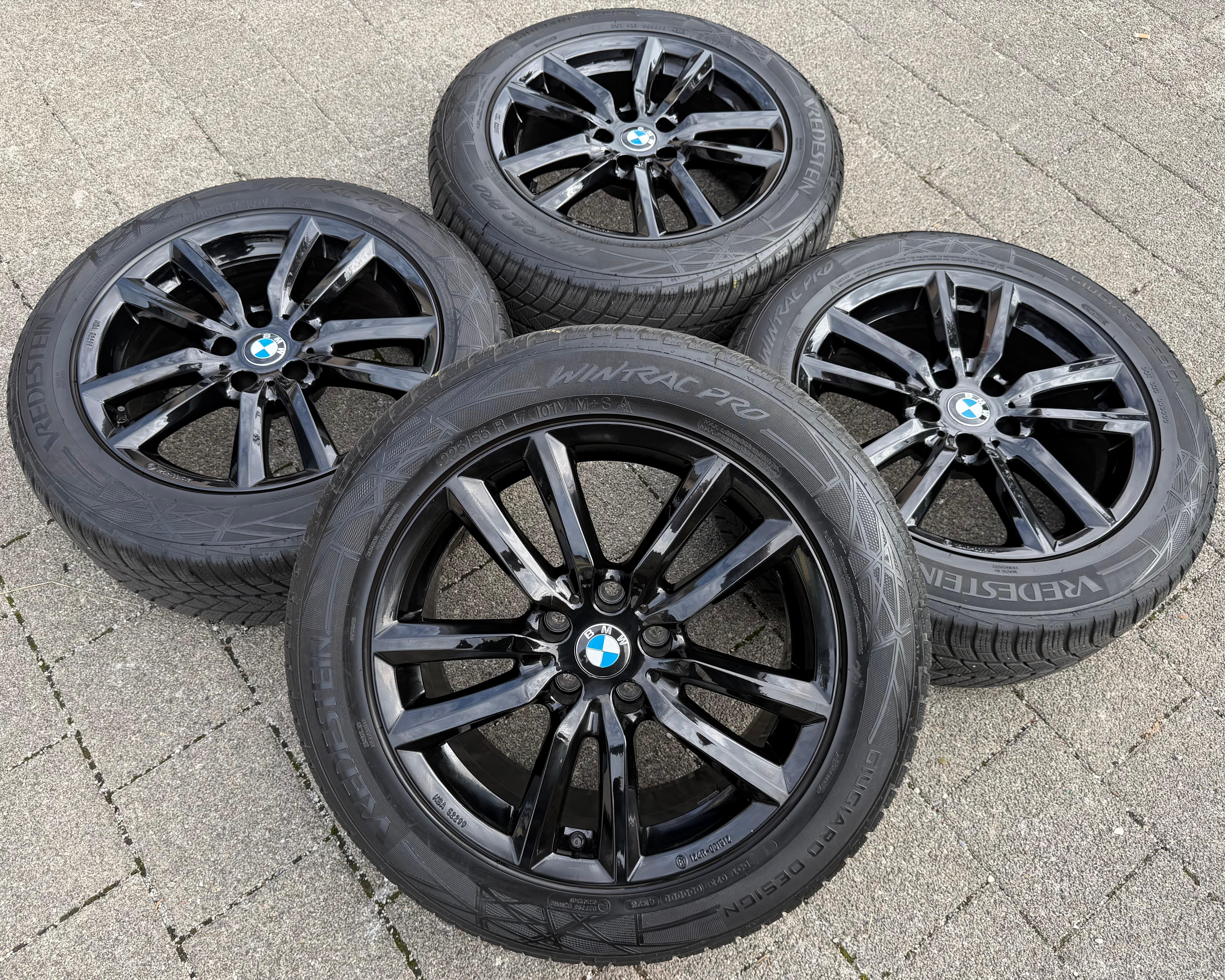 4 roues hiver en alliage 17" BMW Série 5 G30 G31 G5L G5K 225/55R17 101V VREDESTEIN