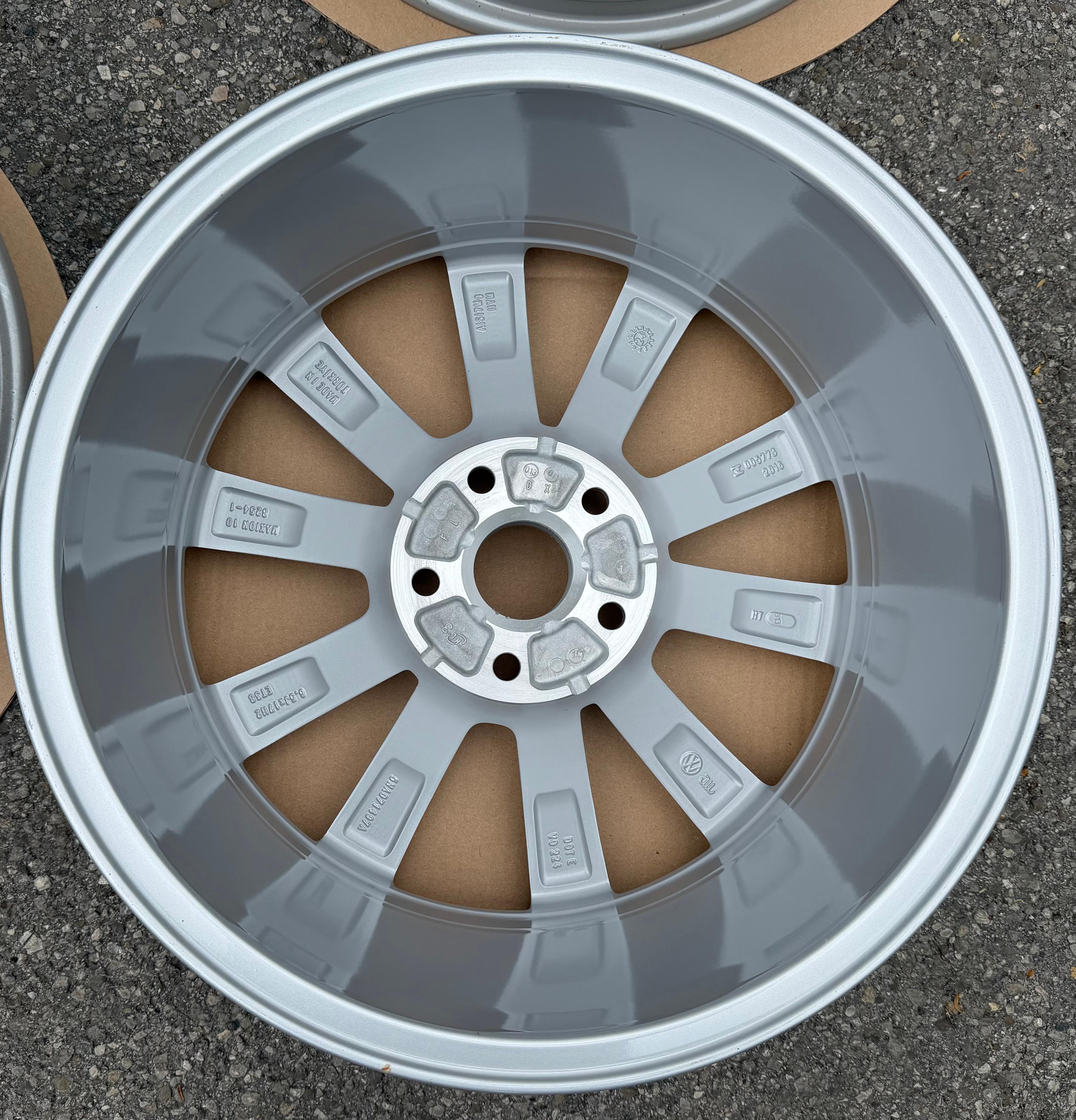 4 llantas de aleación originales de 17" para VW Tiguan II 5NA, 6,5x17 ET38, 5NA071497A, Merano, nuevas