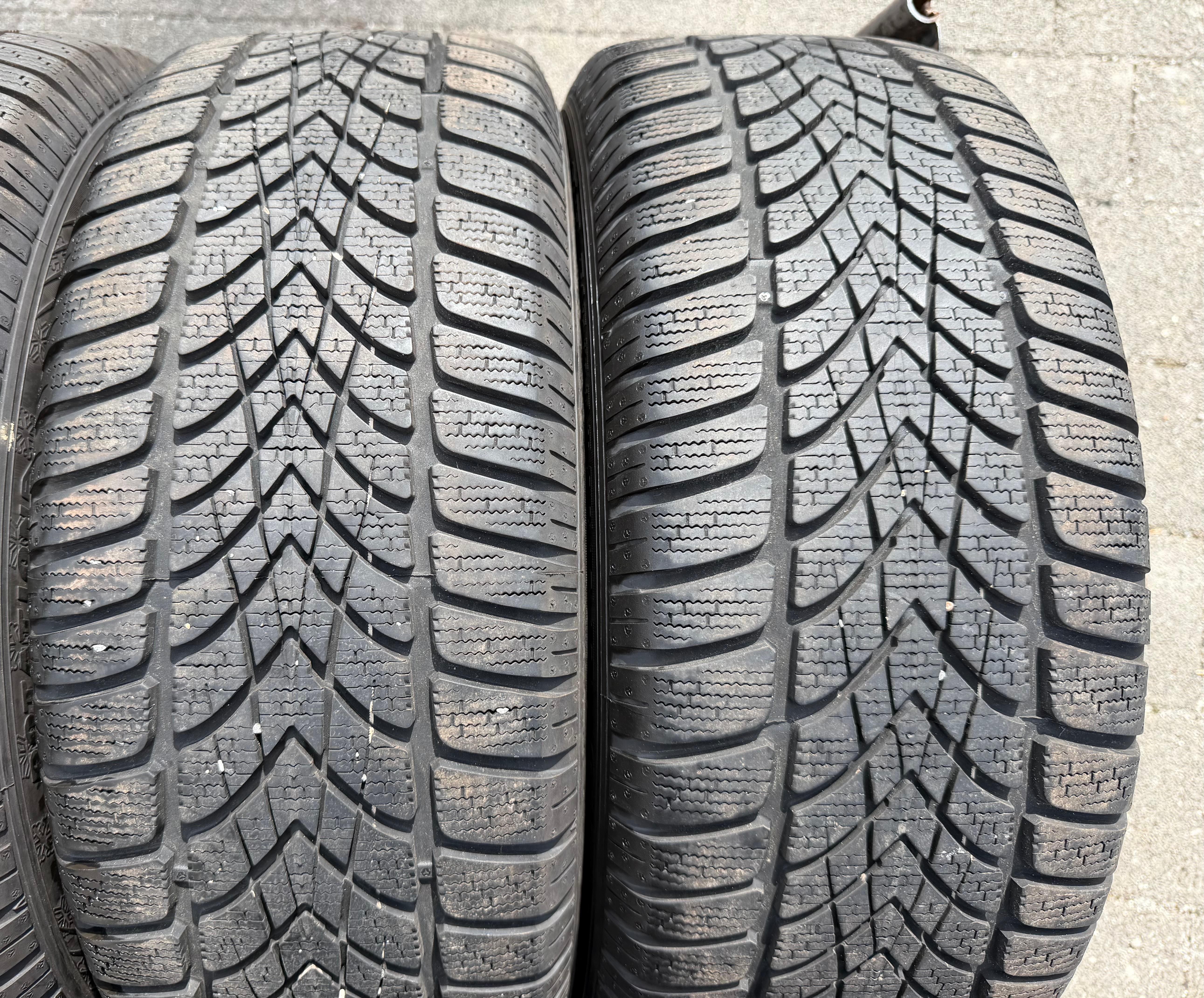 4 Original 17" Alu Winterräder Audi A4 B9 8W 8W0601025P 225/50R17 98H Dunlop 2024