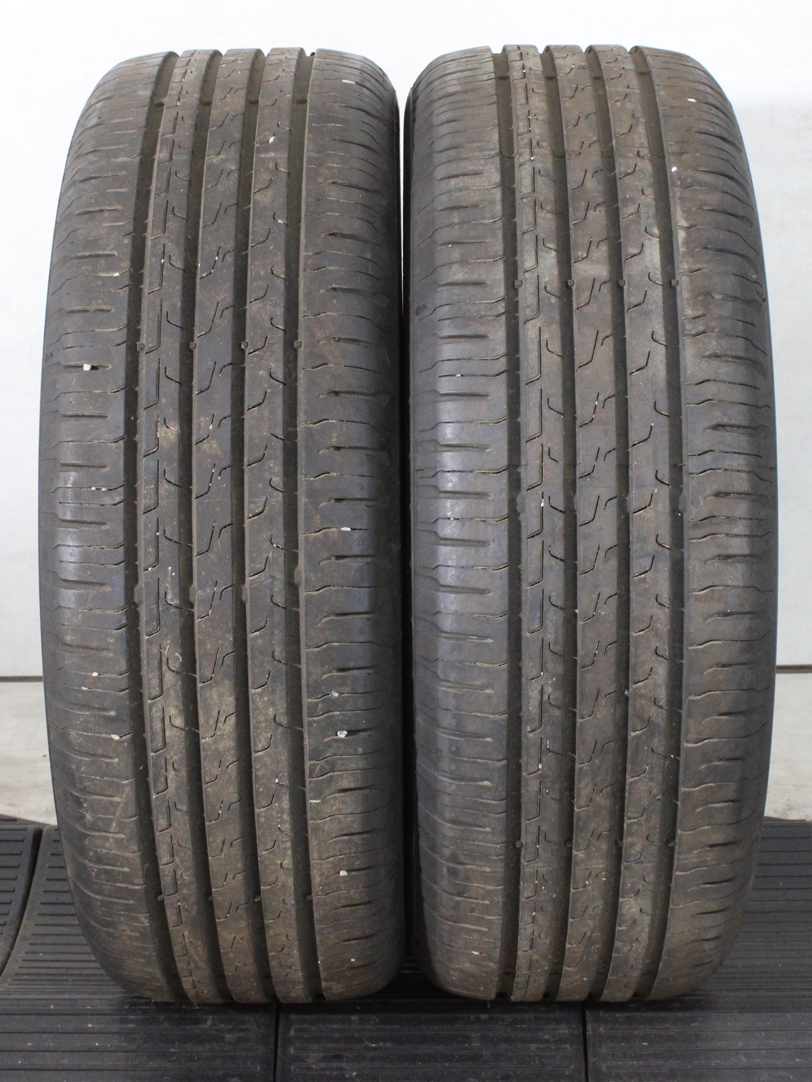 4 x 195/55R16 87H Pneus été Continental Eco Contact 6 5,5-6mm 2019