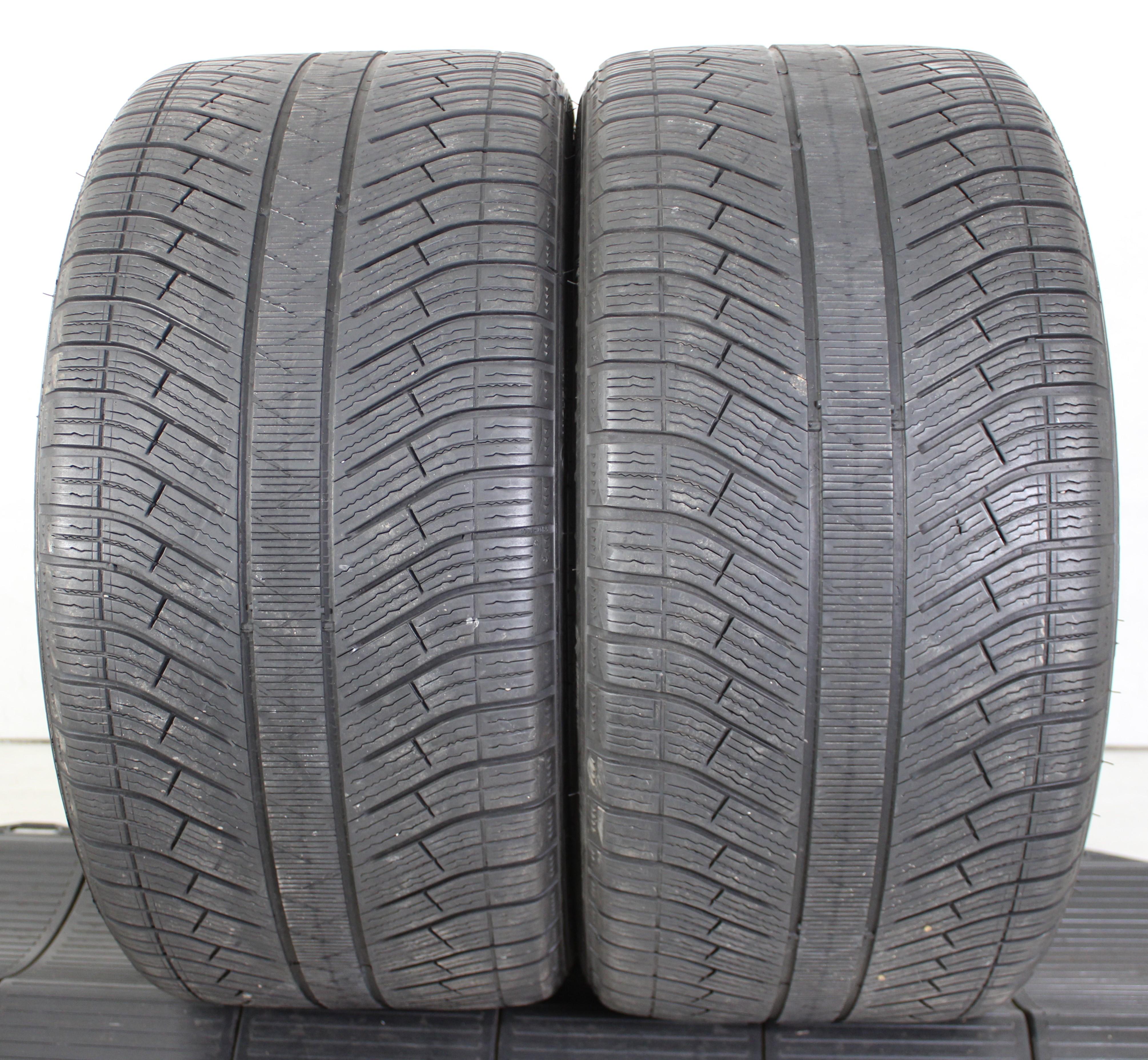 2 x 305/35R21 109V winterbanden Michelin Pilot Alpin 5 SUV in het midden 3,5mm en op de schouders 5mm. 2020 N0