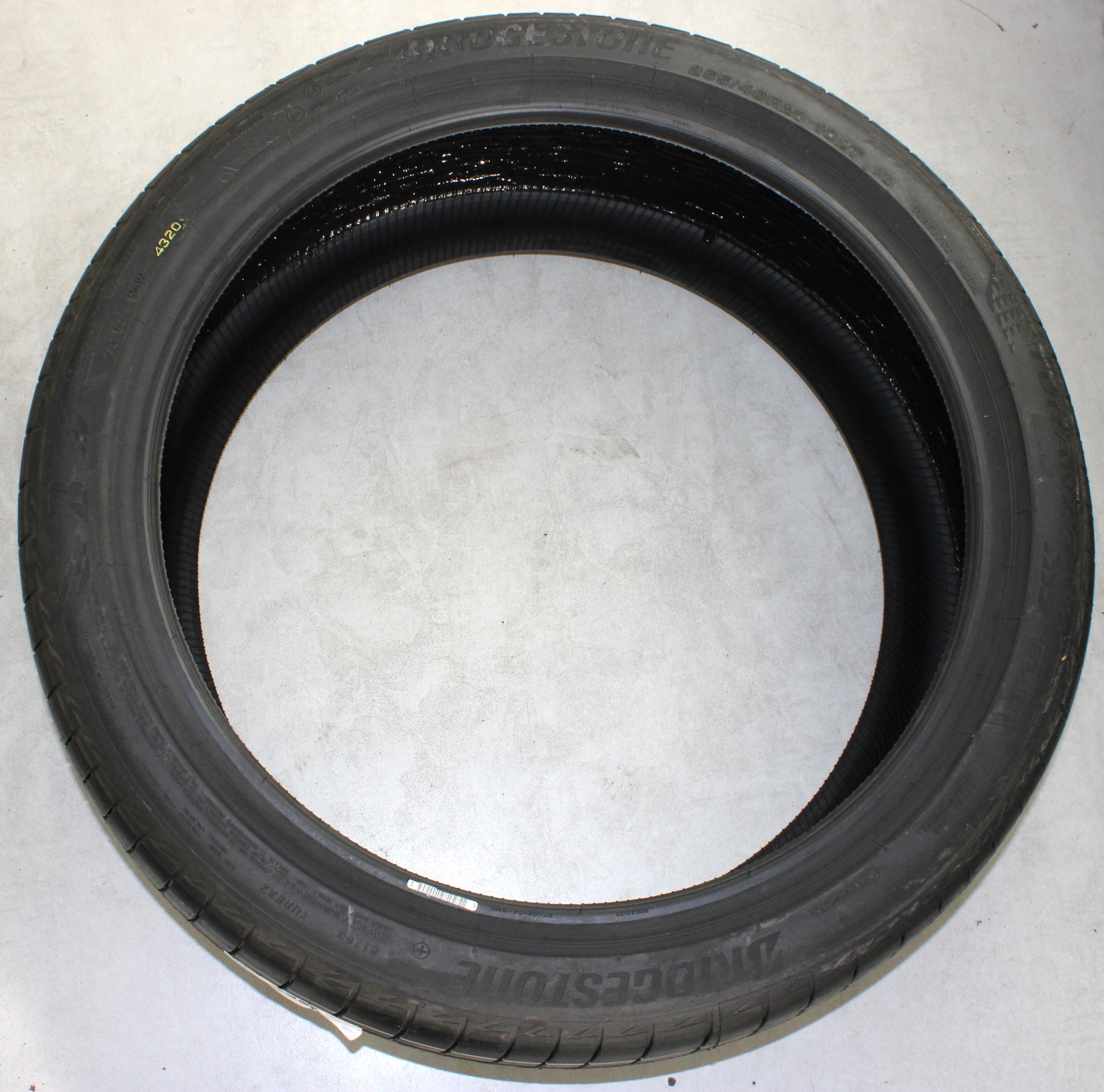 2 x 255/40R21 102T Sommerreifen Bridgestone Turanza Eco AO Volles Profil 2020 Seal