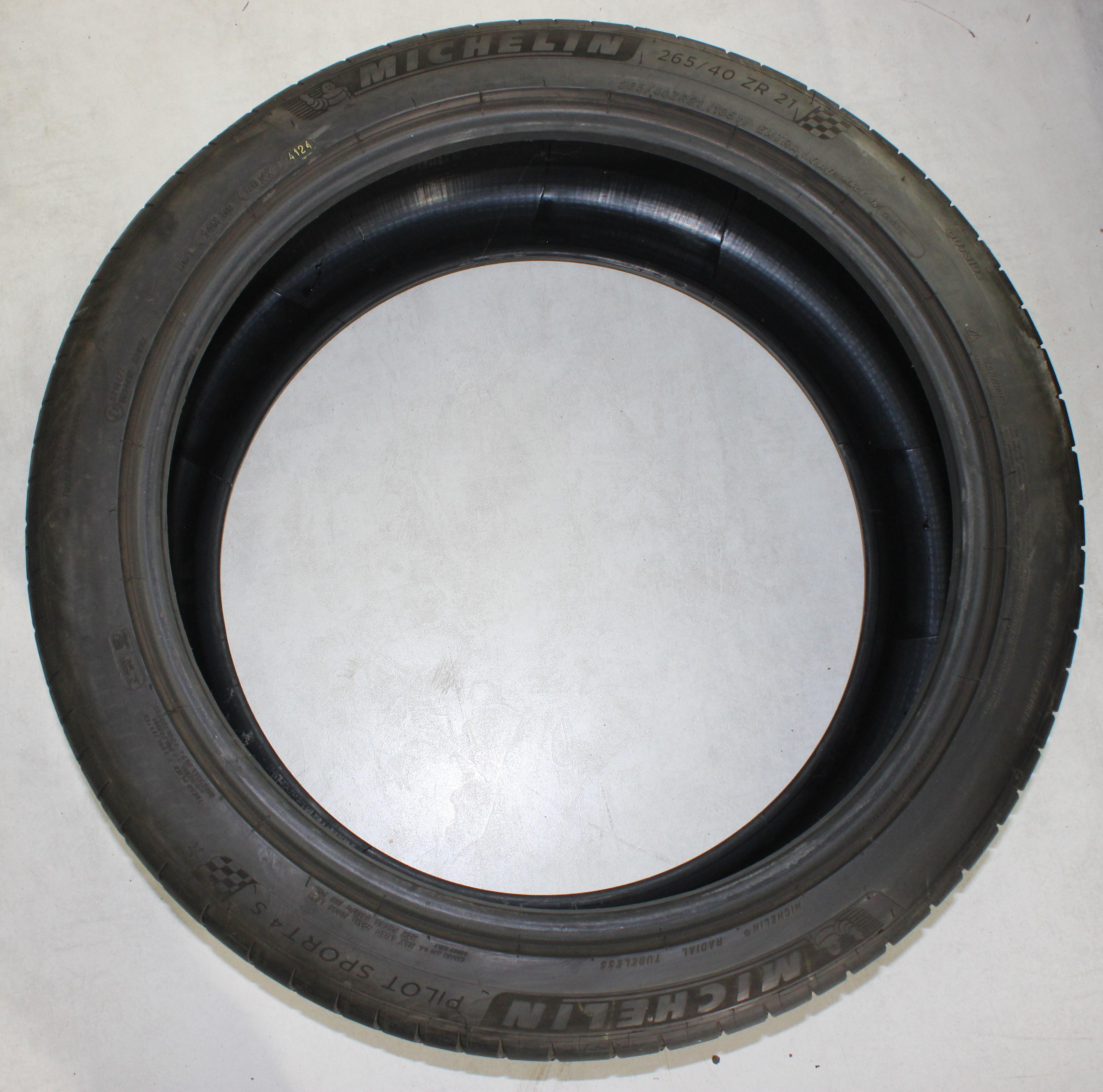 1 x 265/40R21 105Y Sommerreifen Michelin Pilot Sport 4S* 6-6,5mm 2024 XL