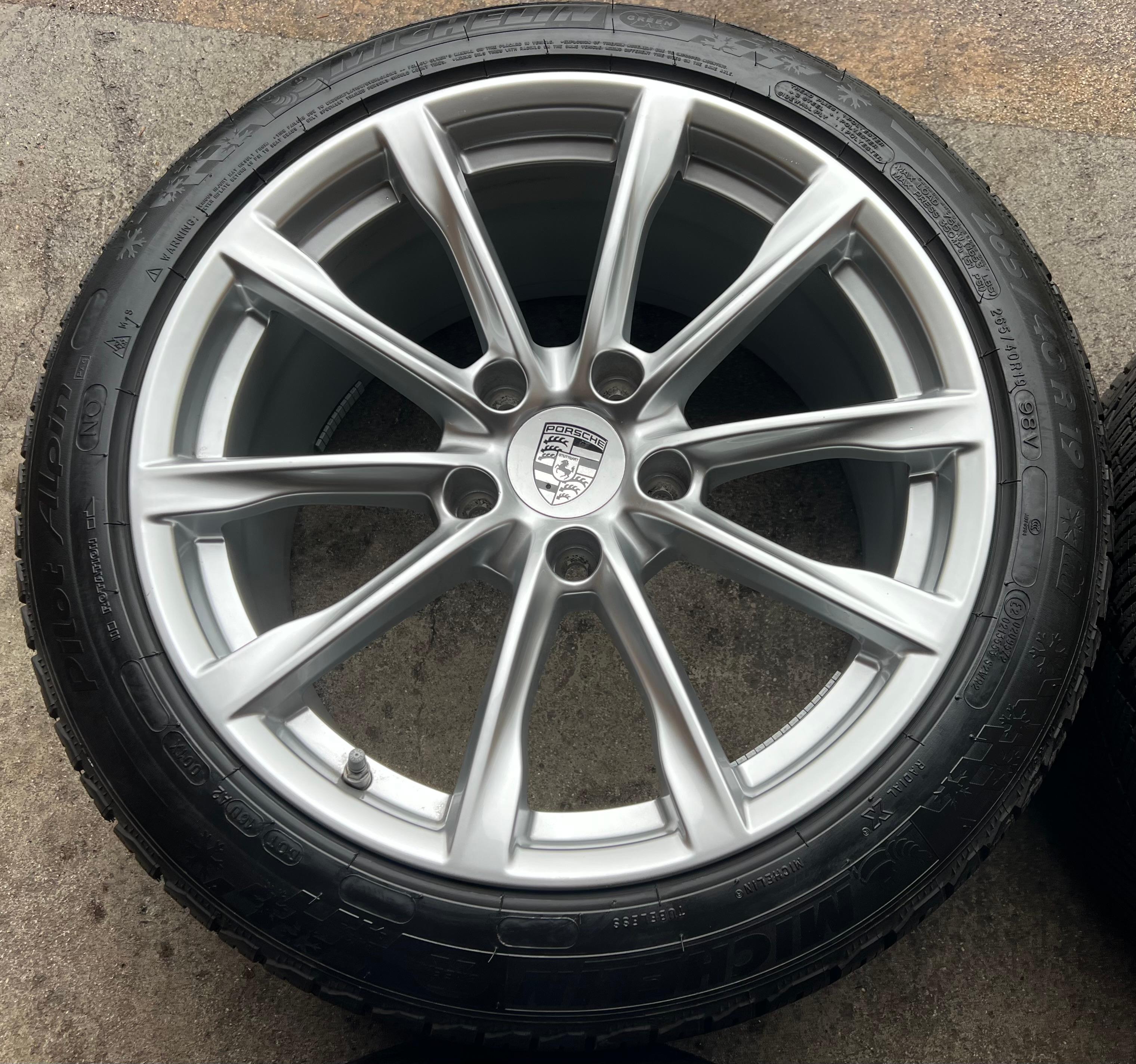 4 ORIGINAL 19" ALU WINTERRÄDER PORSCHE CAYMAN BOXSTER 718 982 982601025 RDKS