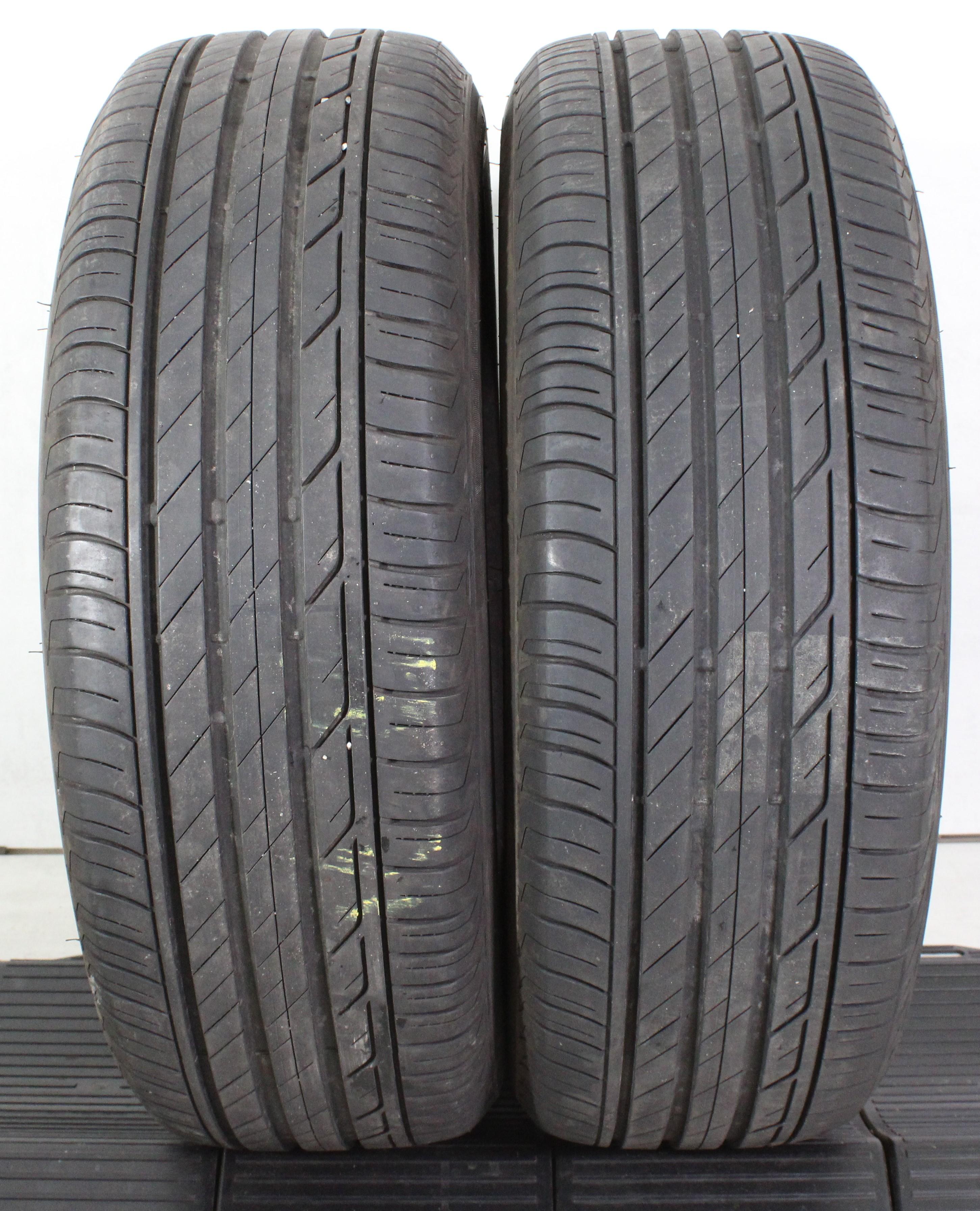 2 x 205/65R16 95W Sommerreifen Bridgestone Turanza T001 5,5-6mm 2021 *