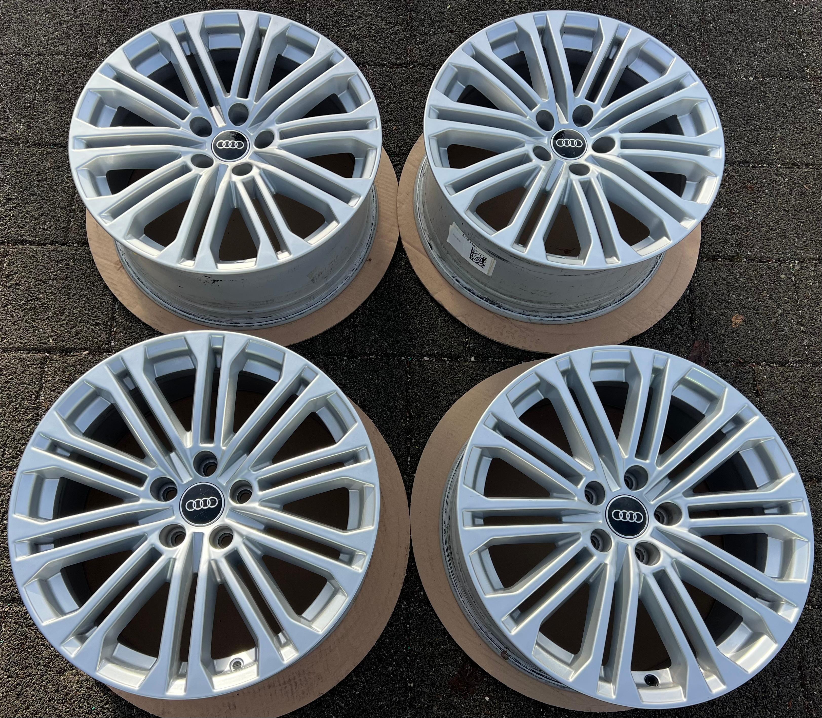 4 ORIGINAL 18" ALUFELGEN AUDI A5 S5 F9 8W 8W0601025EE 8x18 ET31 FREIHAUS