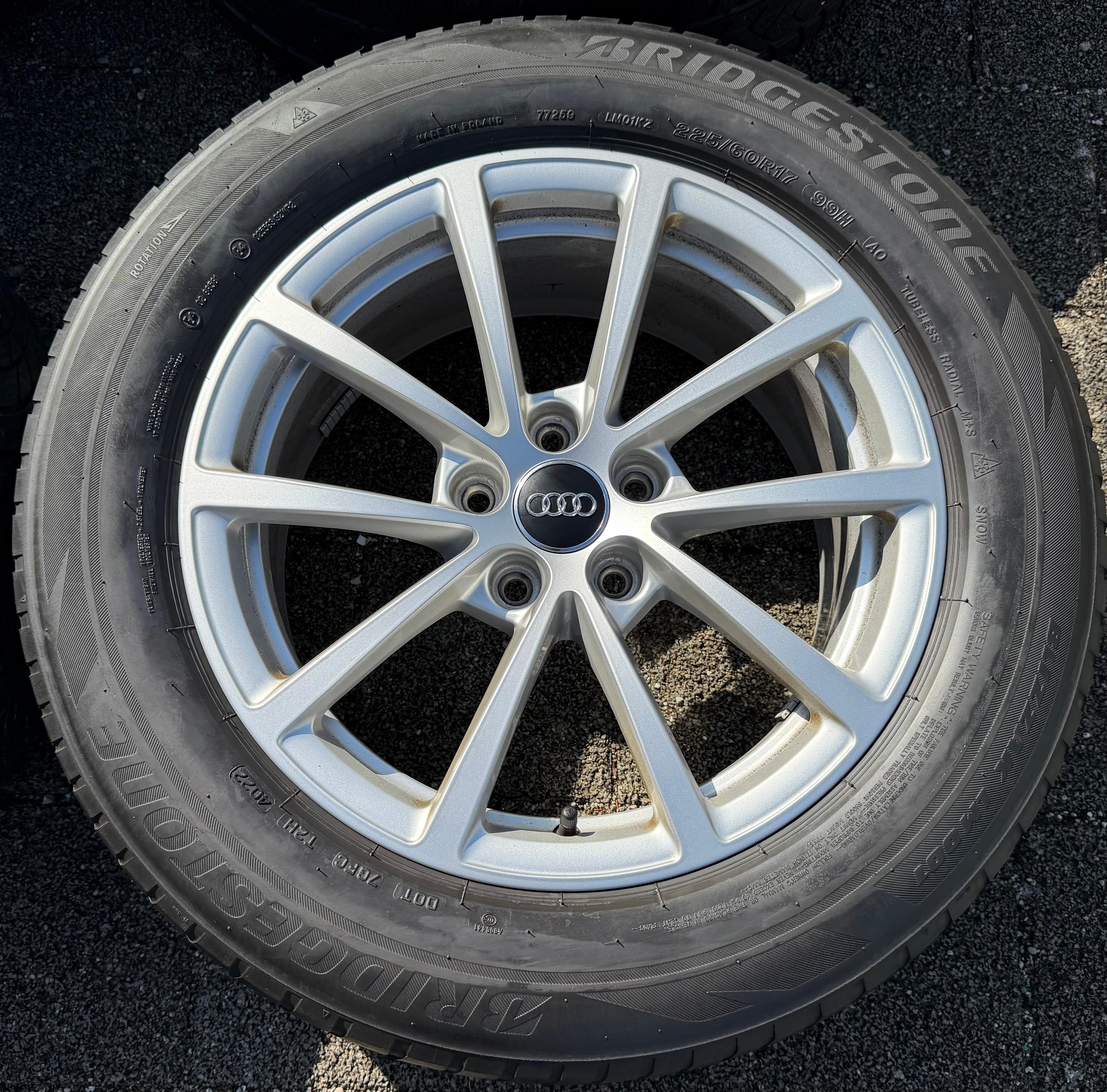 4 ORIGINAL 17" ALUFELGEN FELGEN AUDI A6 + AVANT 4K F2 C8 4K0601025 7,5x17 ET36