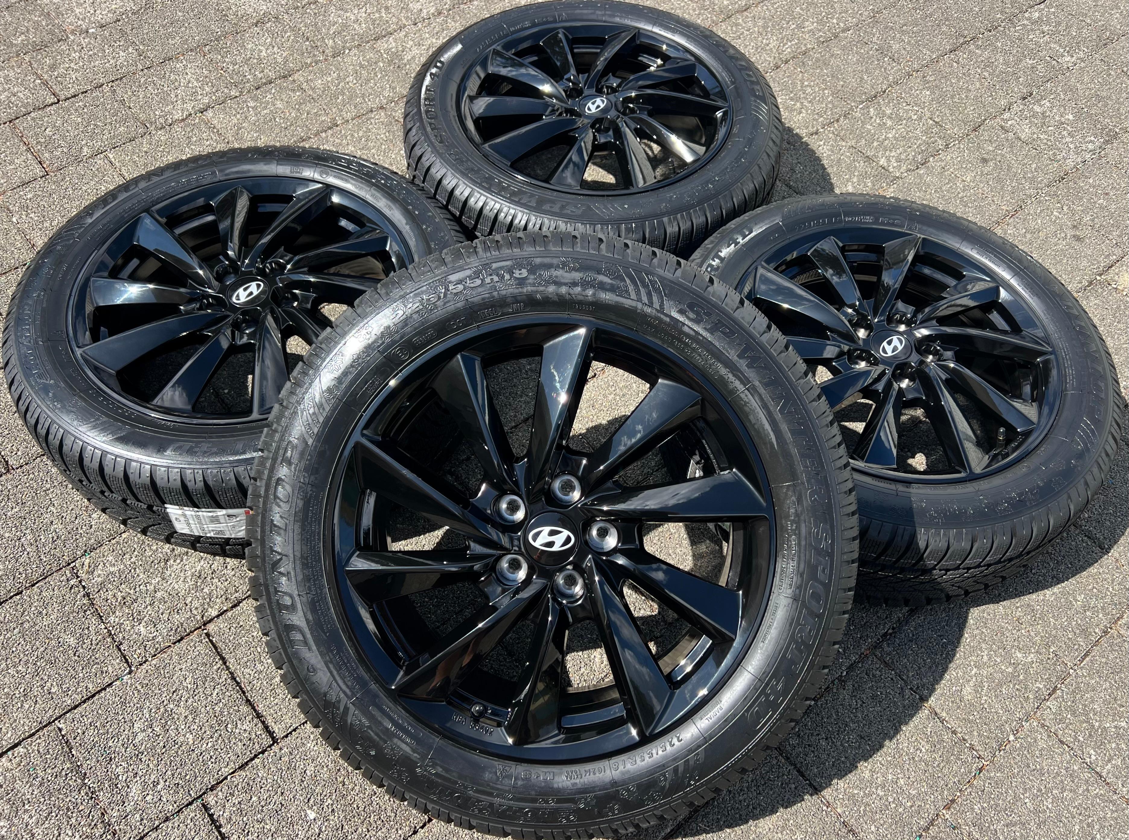 4 ORIGINAL 18" ALU WINTERRÄDER HYUNDAI IONIQ 6 CE TUCSON NX4E 225/55R18 102H RDKS