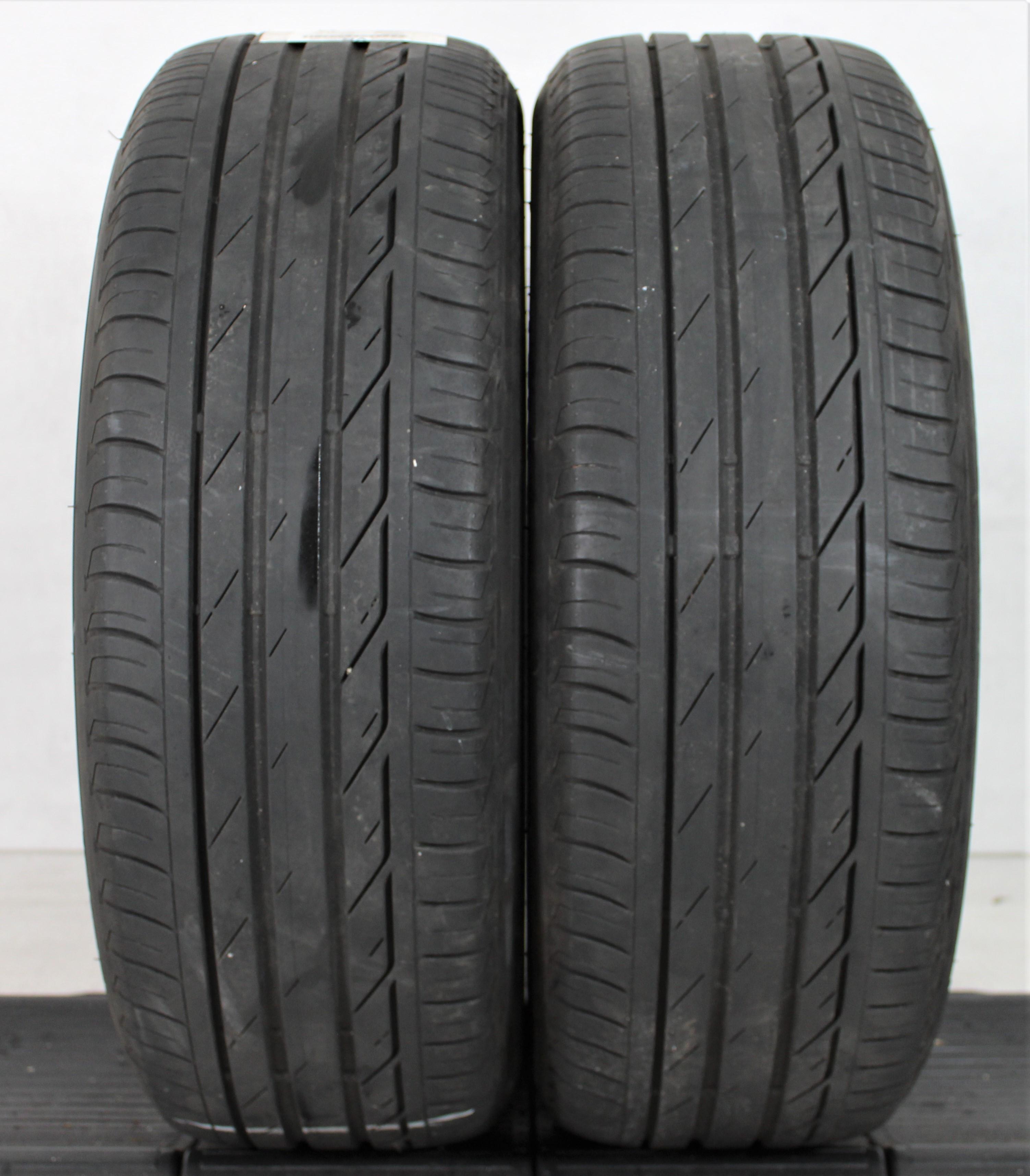 2 x 205/55R17 91W Sommerreifen Bridgestone Turanza T001 Runflat 5mm 2015 *