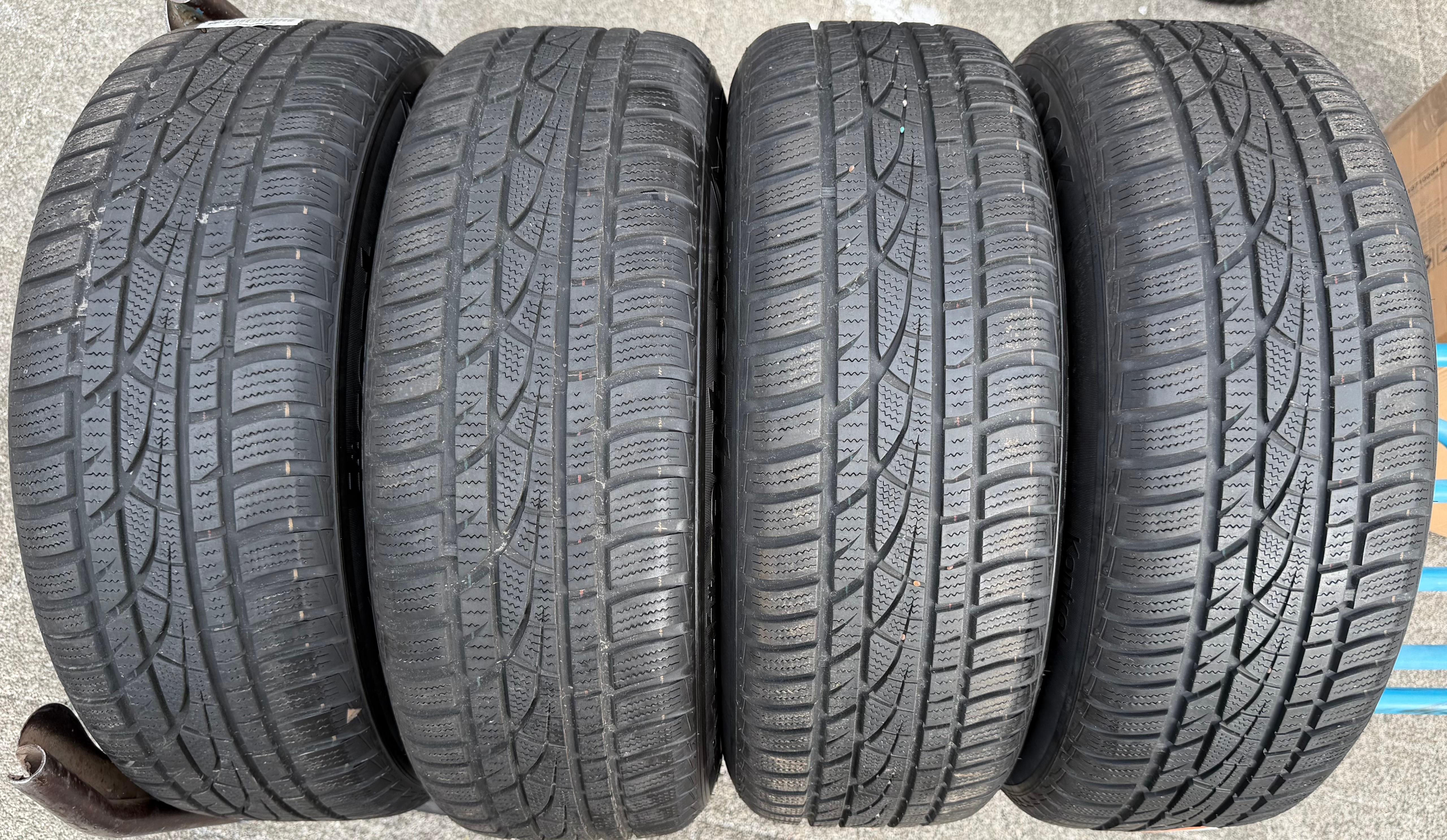 4 Original Alu Winterräder Audi A4 B9 8W 205/60R16 92H 8W0601025 Hankook