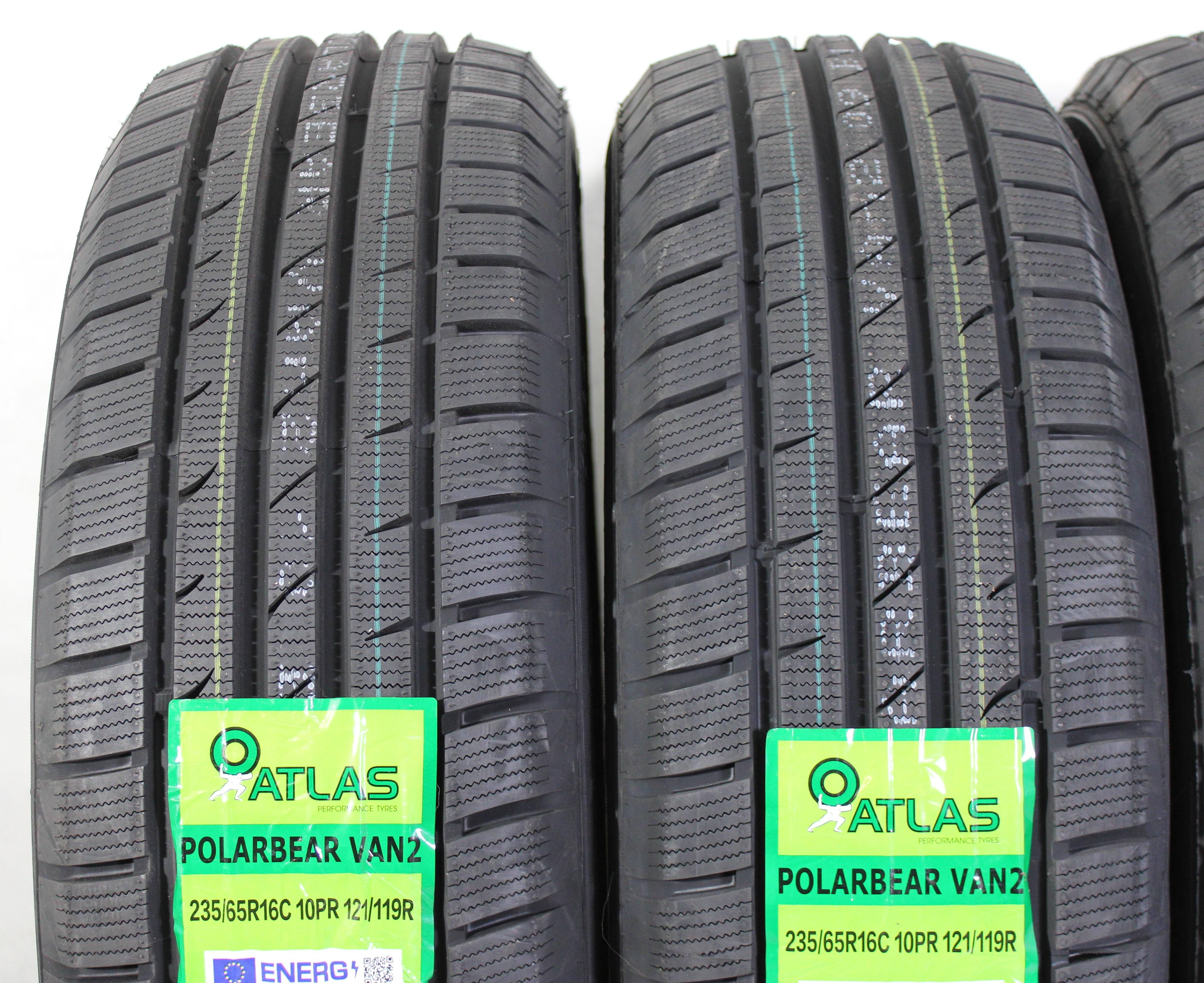 4 x 235/65R16C 121/119R Pneus hiver Atlas Polarbear Van2 2024 NOUVEAU franco domicile