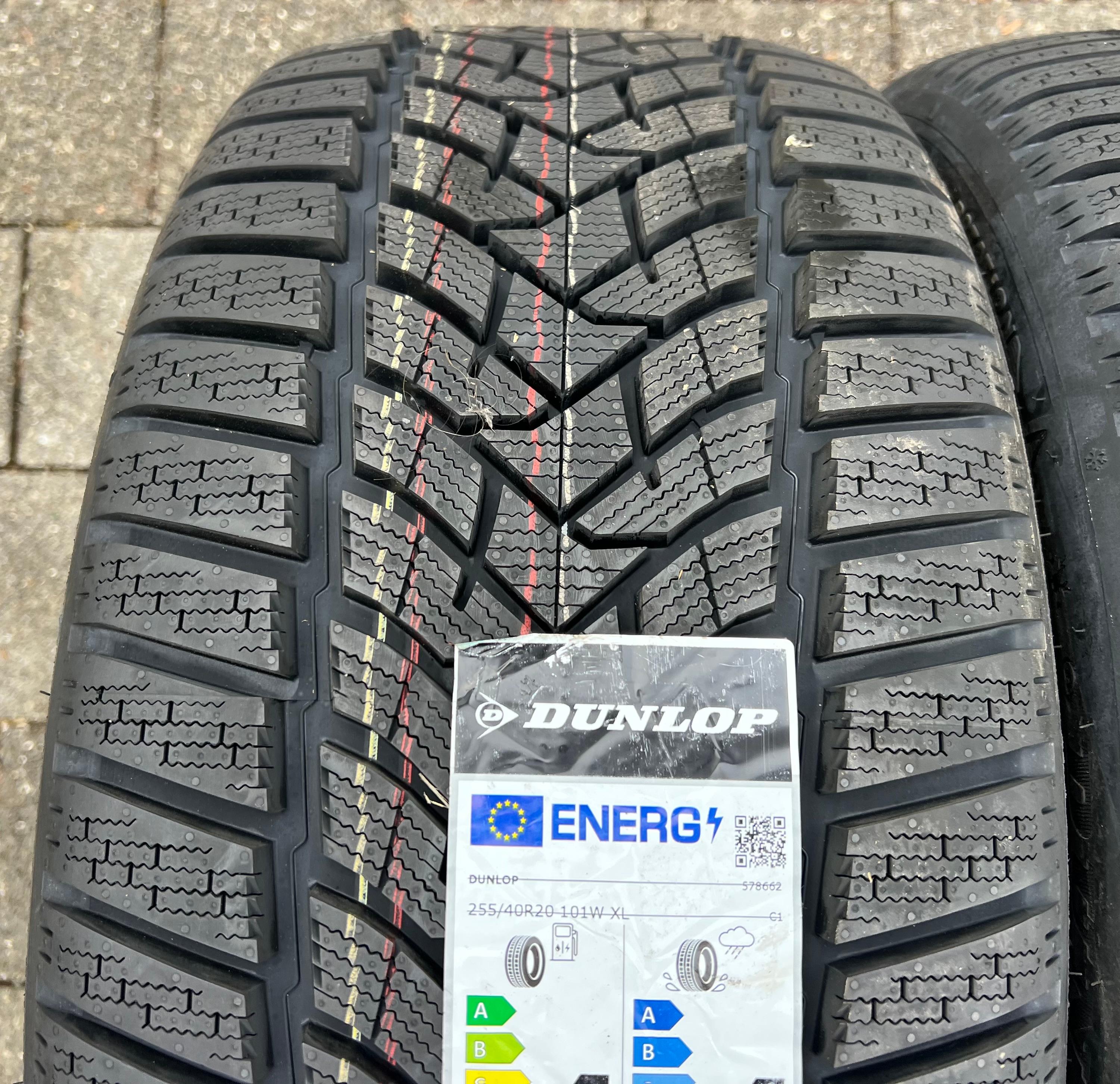 2 x 255/40R20 101W neumáticos de invierno Dunlop Winter Sport 5 2023 NUEVO Entrega gratuita