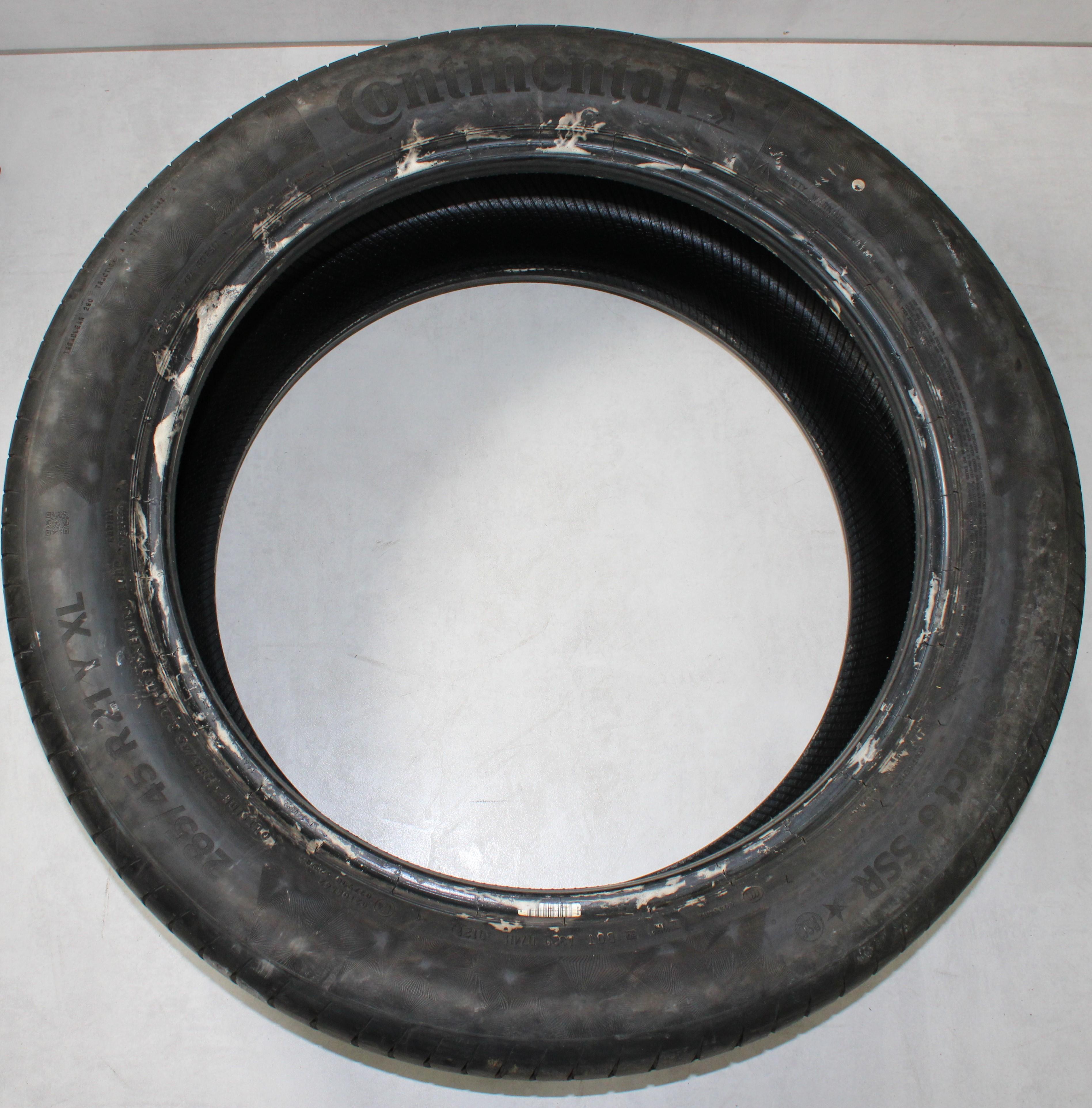 1 x 285/45R21 113Y Sommerreifen Continental Premium Contact 6 SSR Runflat 6,5mm 2021 *