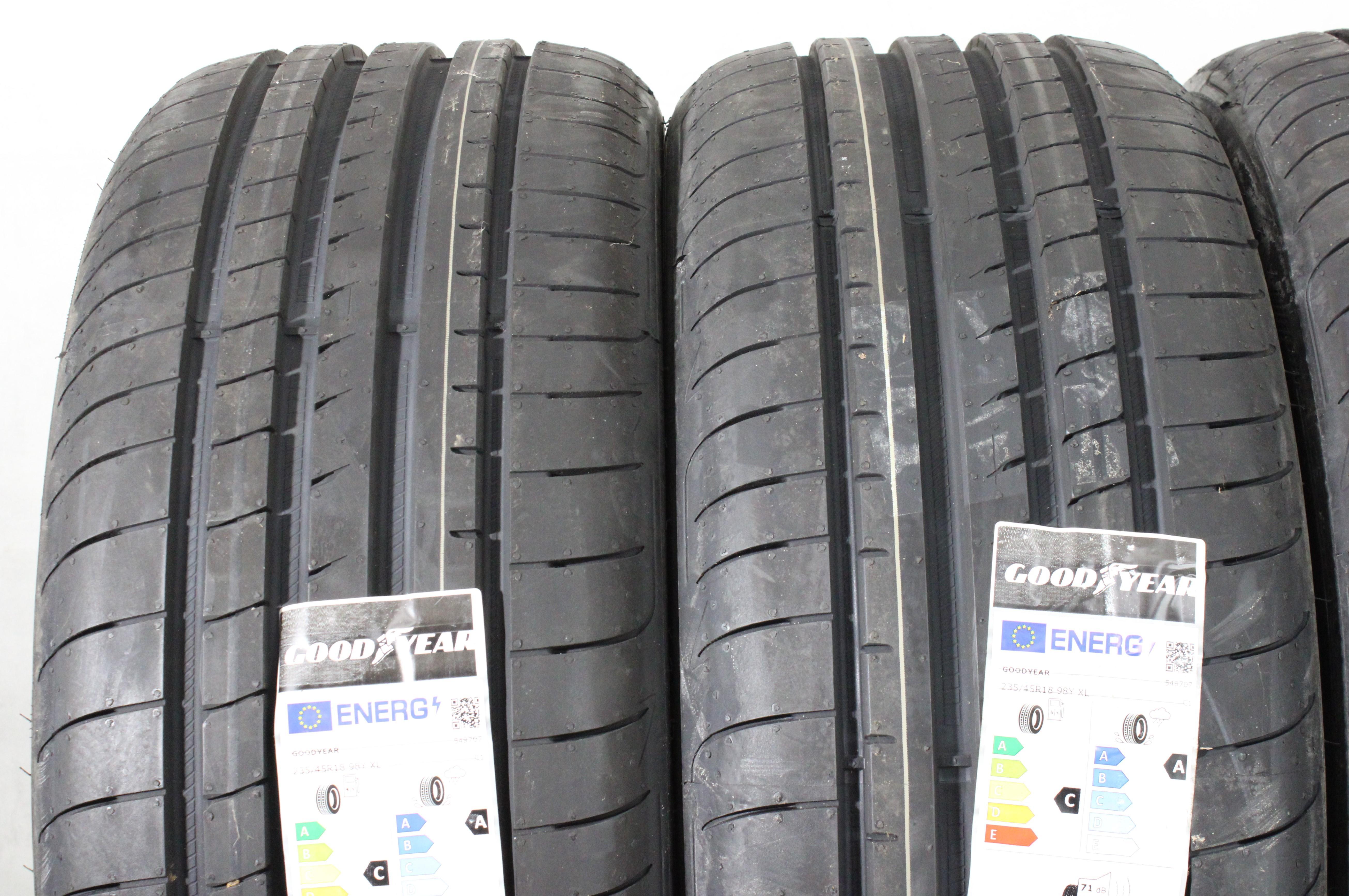 4 neumáticos de verano Goodyear Eagle F1 Asymmetric 5 2022 XL, 235/45R18 98Y, NUEVOS