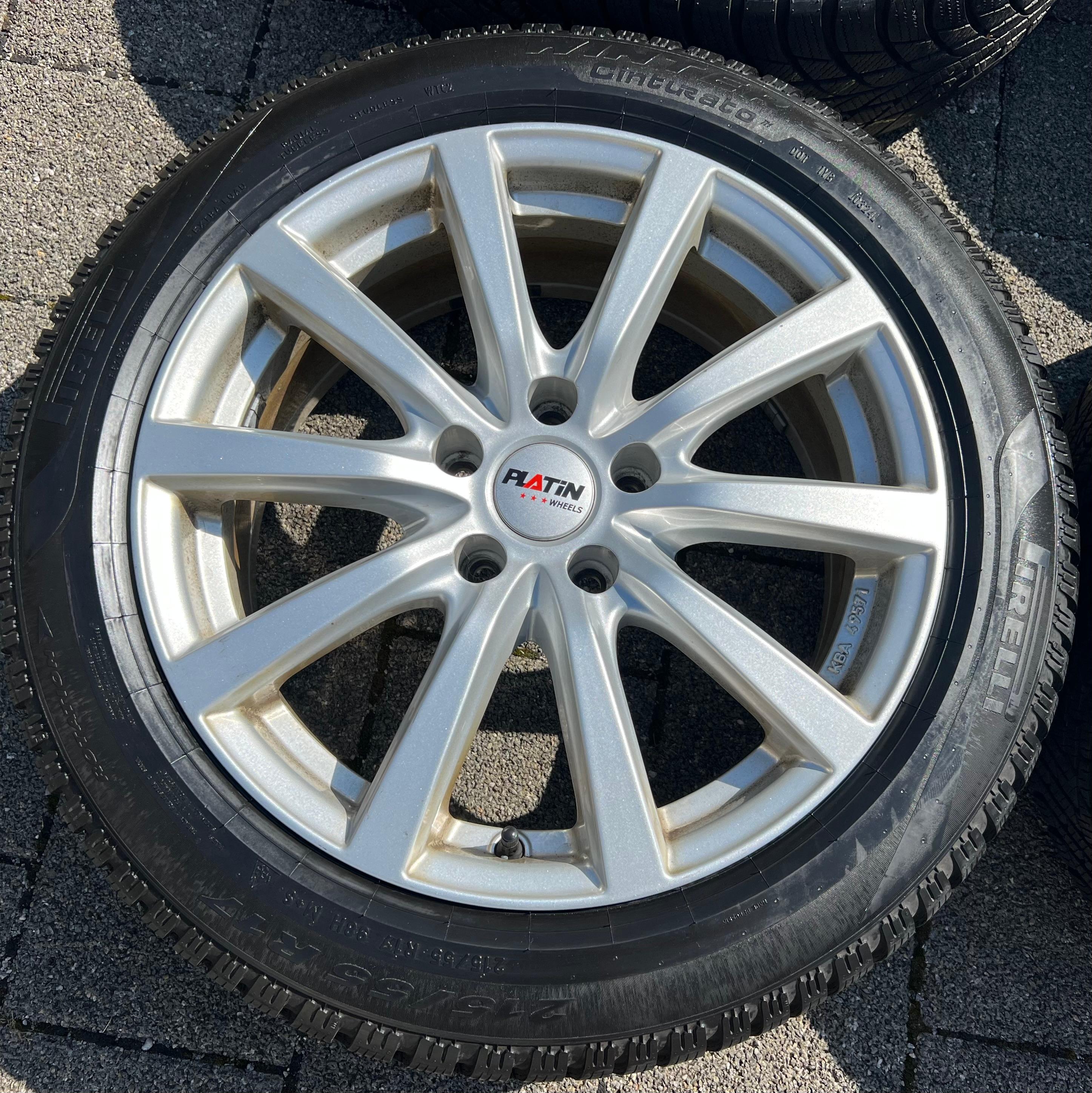 17" ALU WINTERRÄDER VW PASSAT 3G TOURAN II SEAT ATECA SKODA SUPERB KODIAQ AUDI Q2