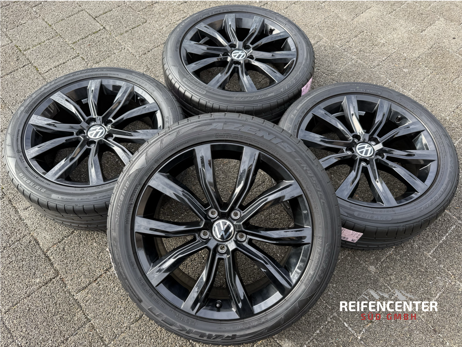 4 Original 18" Alu Sommerräder VW T-Roc A11 2GA601025AB 215/50R18 92W
