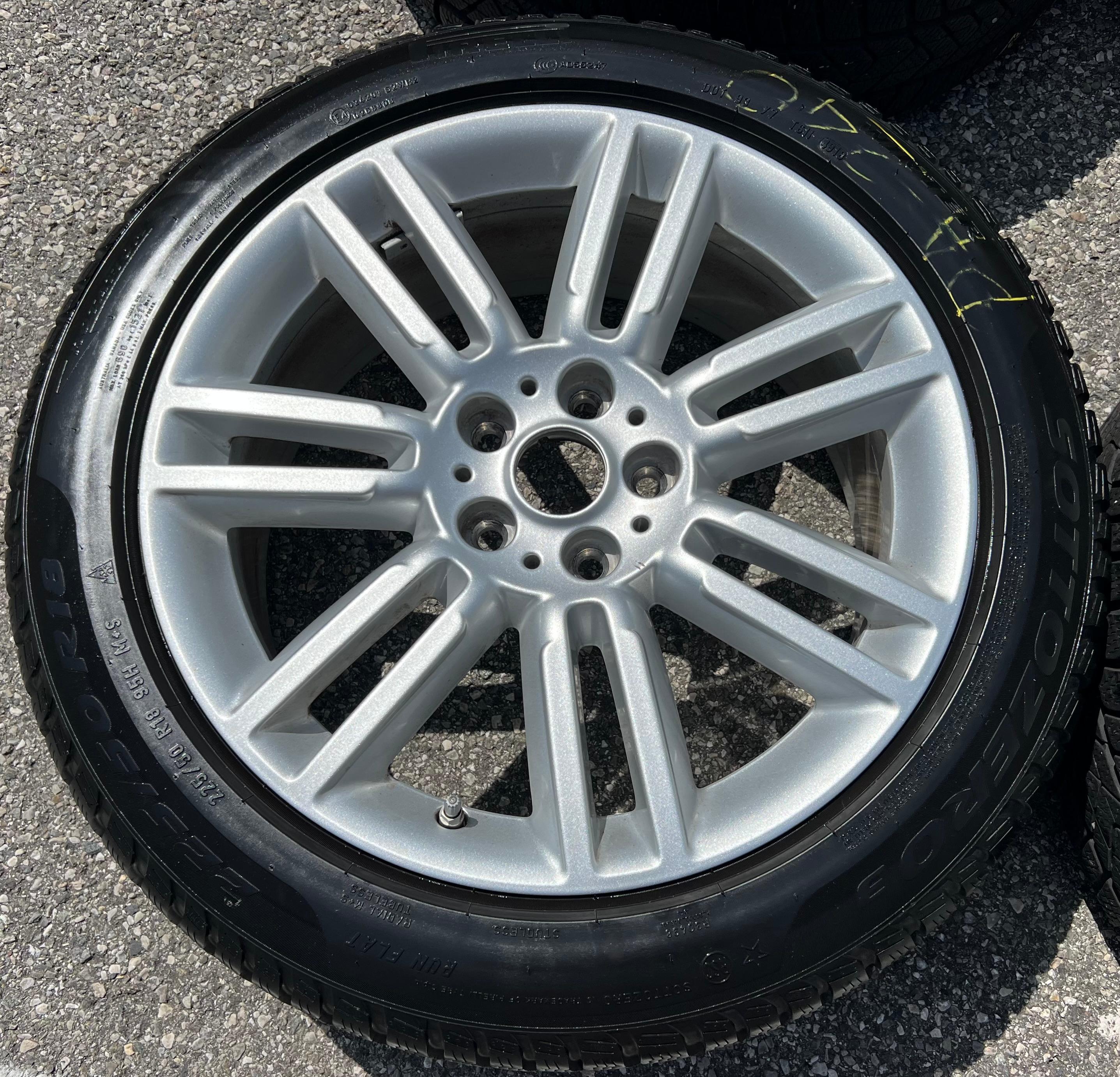 4 ORIGINAL 18" ALU WINTERRÄDER MINI COUNTRYMAN F60 225/50R18 95H 6856032 RDKS
