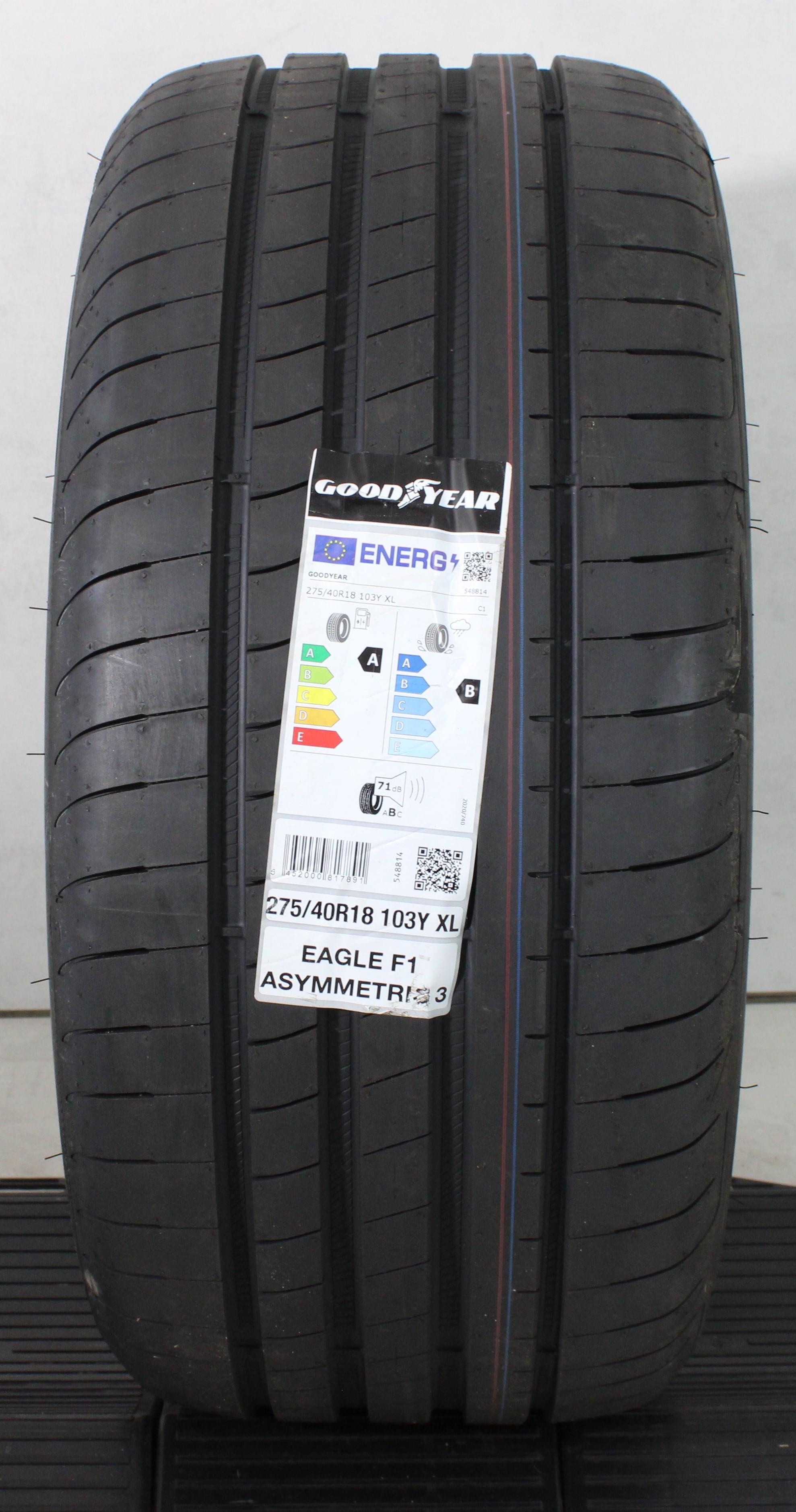 1 x 275/40R18 103Y Sommerreifen Goodyear Eagle F1 Asymmetric 3 MO  2024