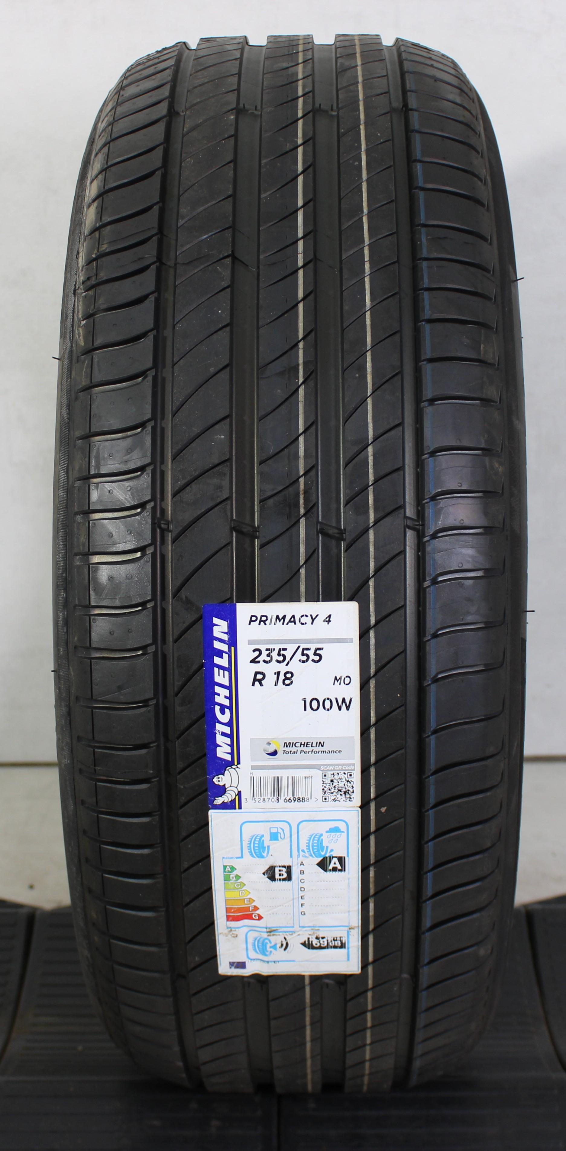 1 x 235/55R18 100W neumático de verano Michelin Primacy 4 MO 2019