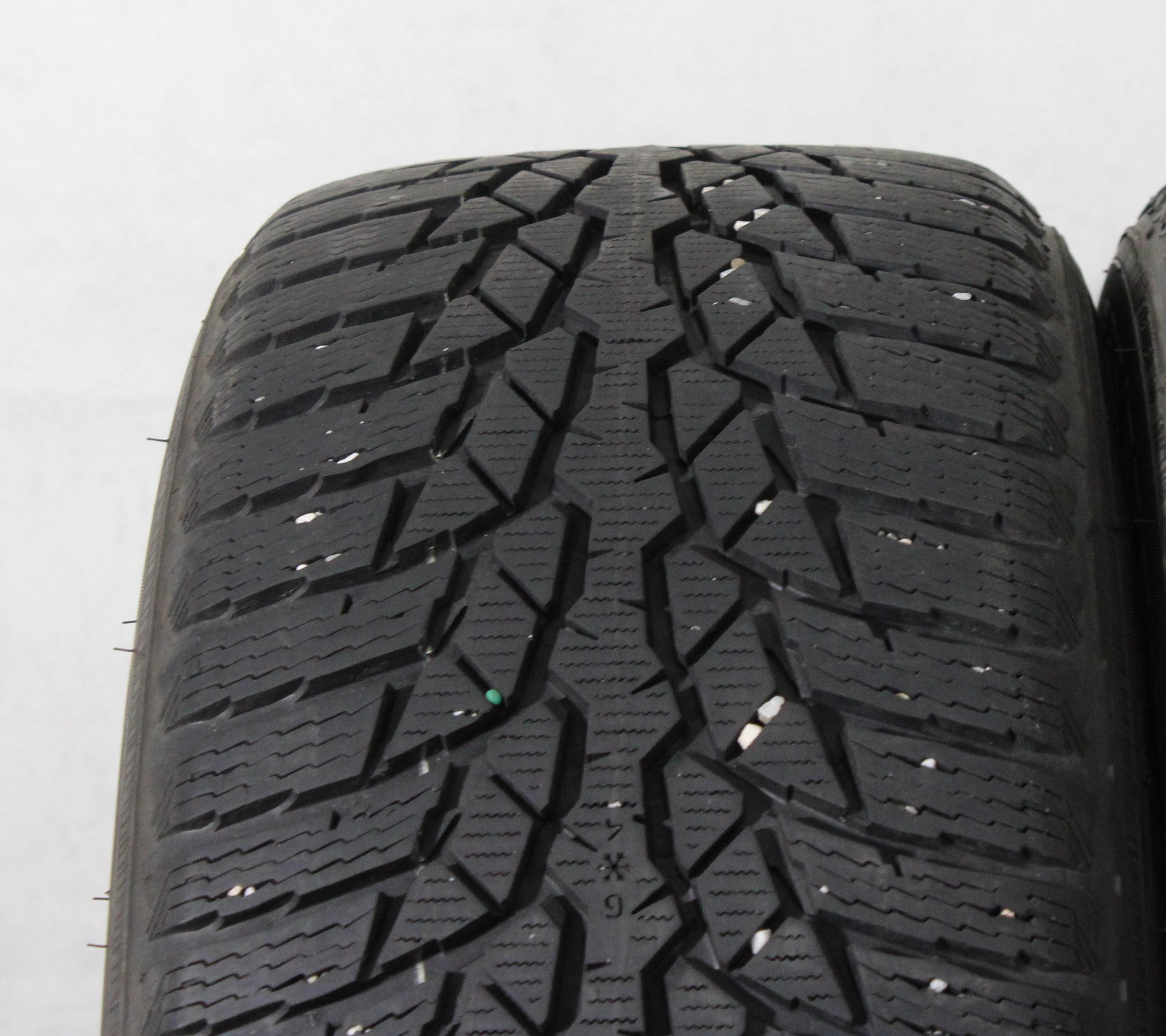2 x 225/55R17 97H Winterreifen Nokian WR D4 6,5-7mm 2018