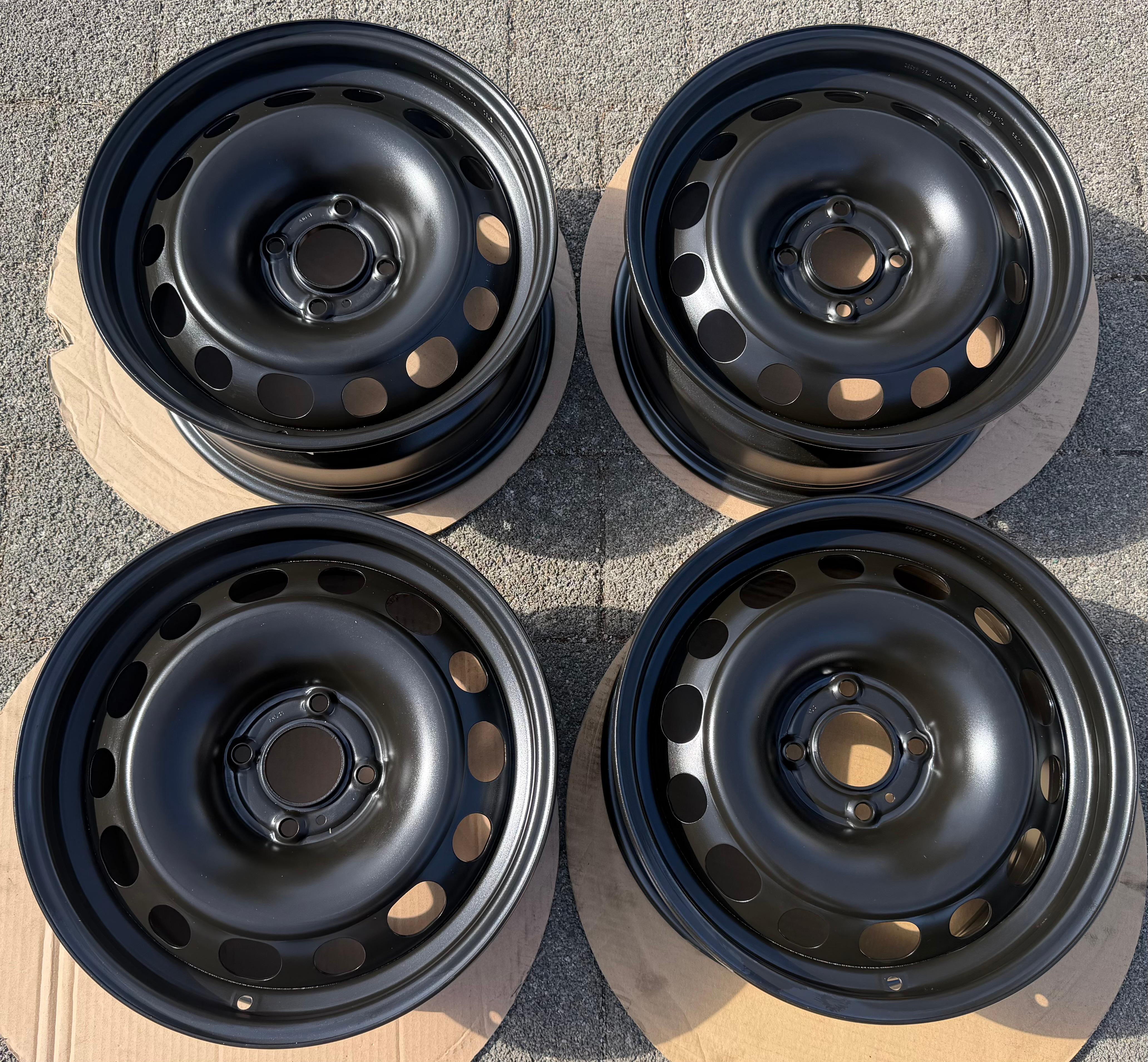 4 cerchi in acciaio da 16" per Peugeot 3008 e 308, 7x16 ET32 4x108, 5401.R0, NUOVI