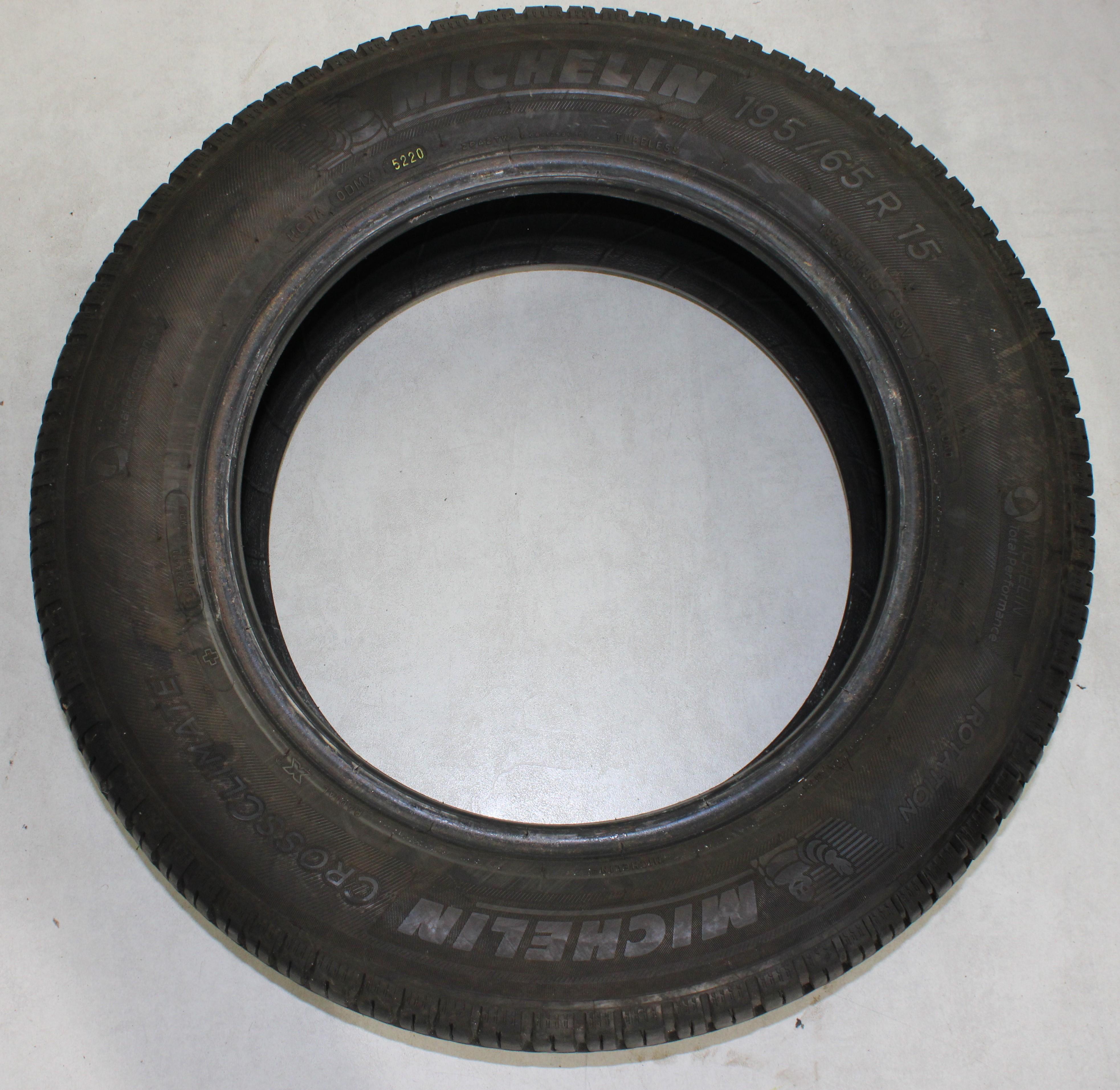 2 x 195/65R15 95V neumáticos para todo el año Michelin Cross Climate 5,5-6mm 2020 XL
