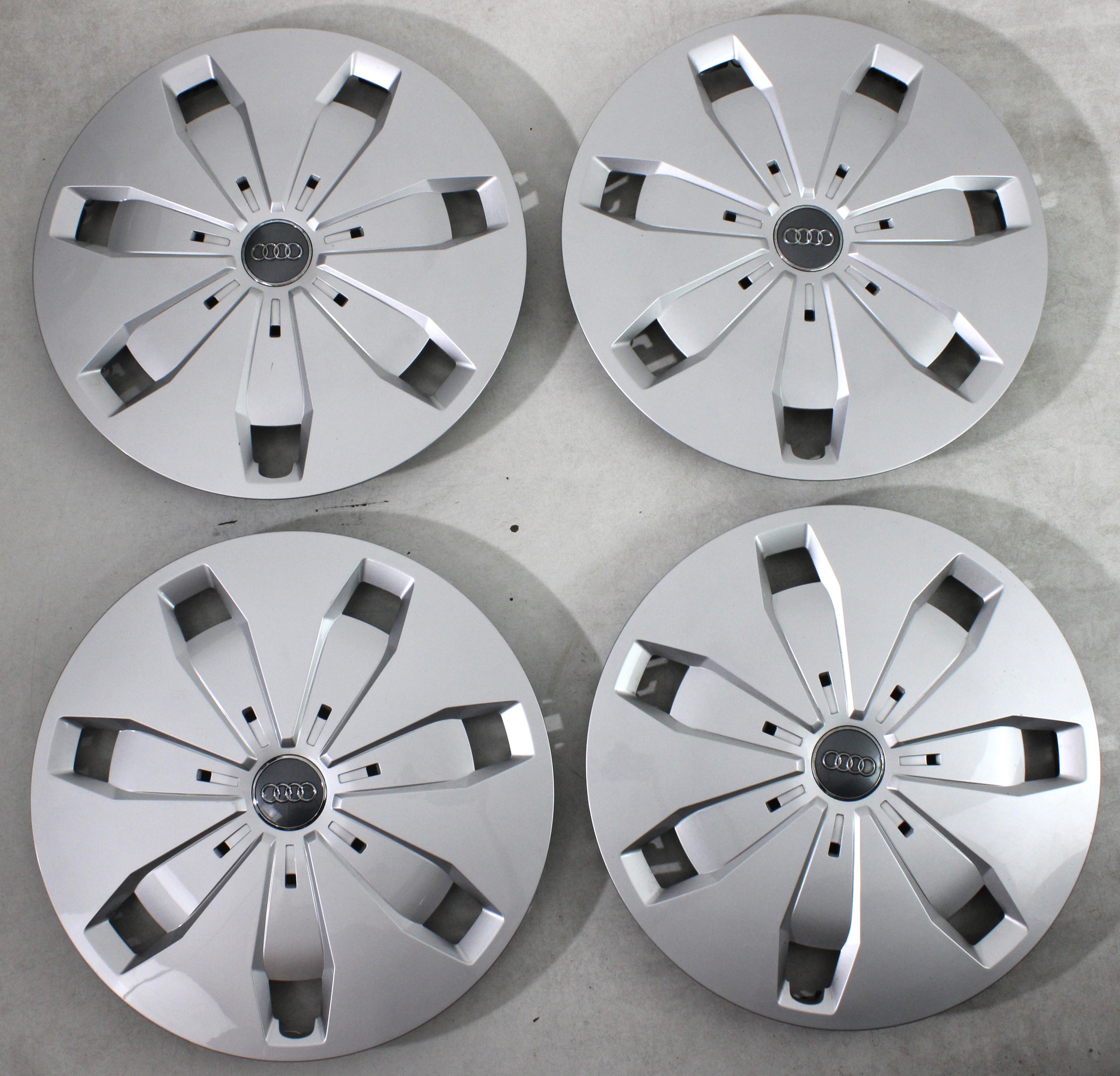4 ORIGINAL 16" RADKAPPEN AUDI A3 A4 Q2 81A601147 16 ZOLL RADBLENDEN FREIHAUS