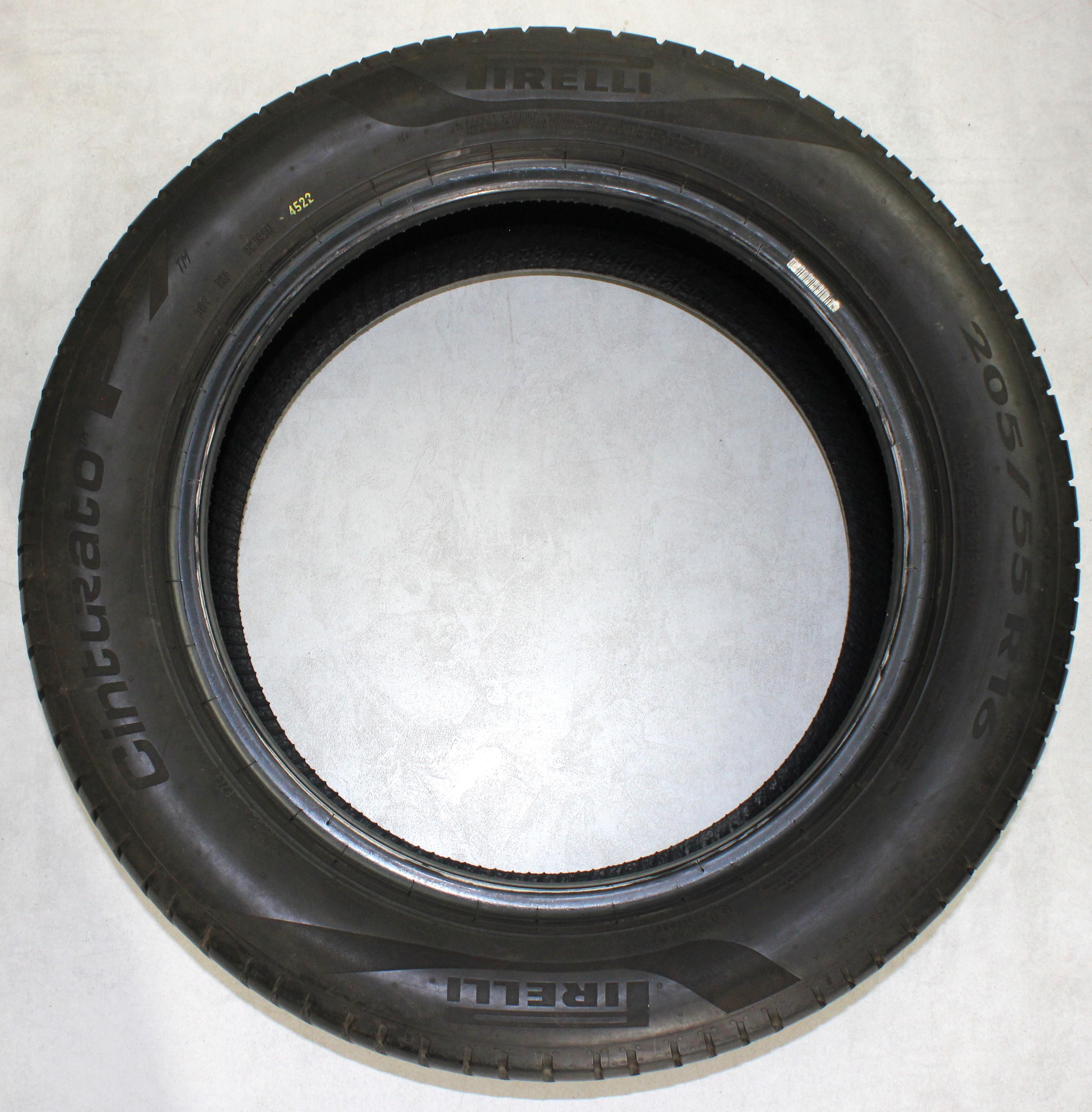 1 x 205/55R16 91V Sommerreifen Pirelli Cinturato P7 5-5,5mm 2022