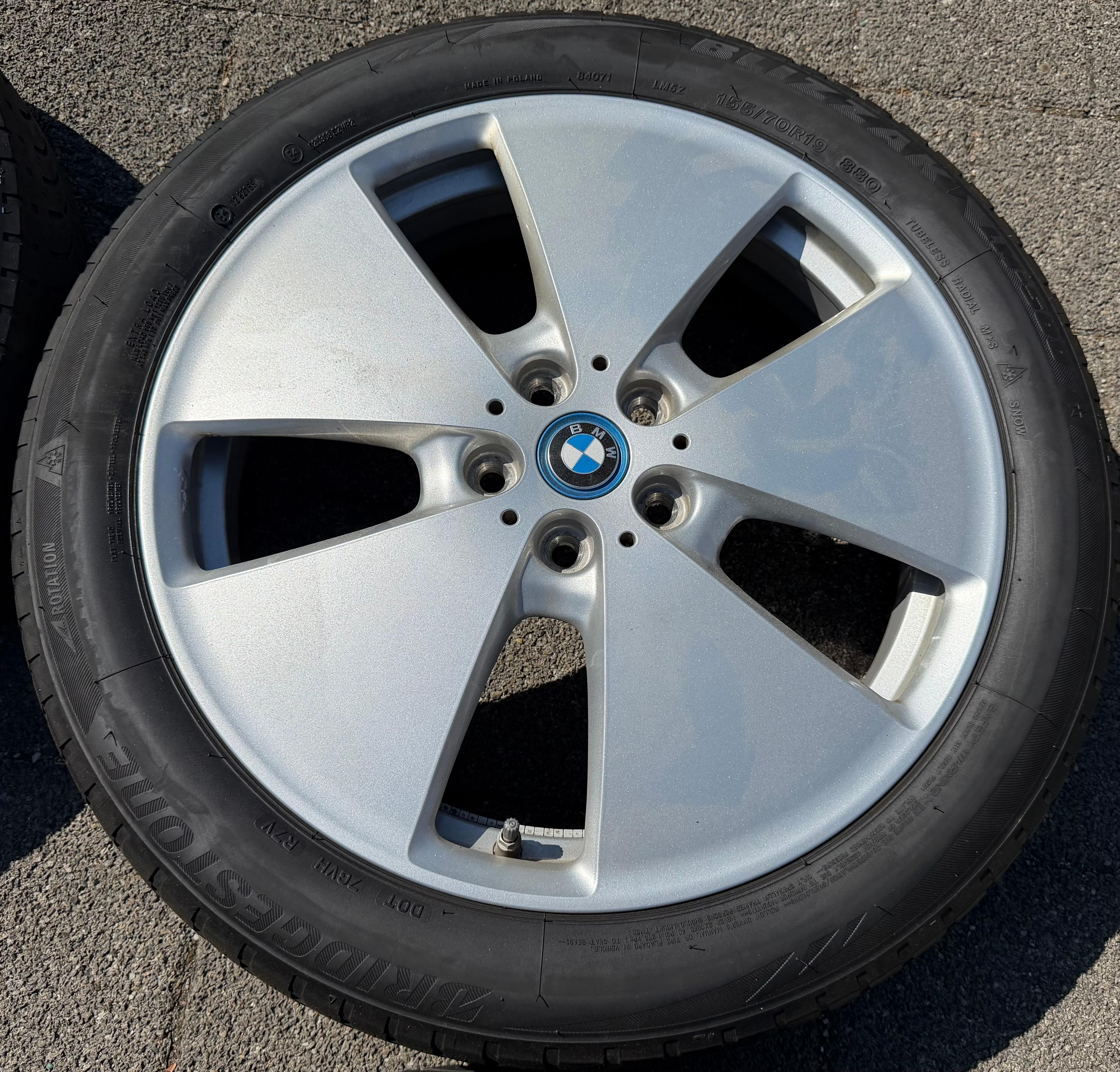 4 Original 19" Alufelgen Felgen BMW i3 Styling 427 6852053 RDKS 5x19 ET43