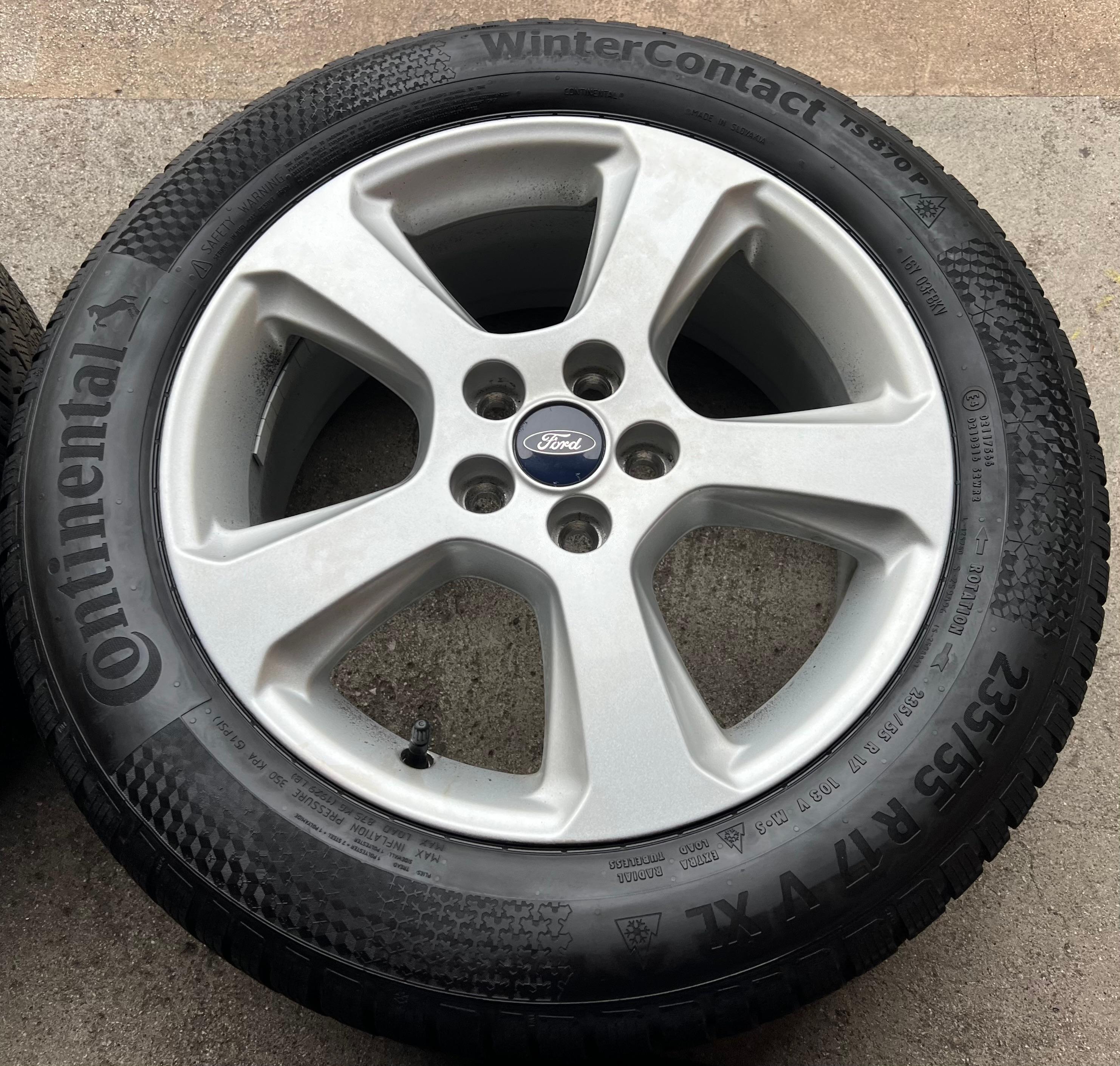4 CERCHI IN LEGA ORIGINALI DA 17" FORD GALAXY III S-MAX II WA6 EM2C-1007-K1A RDKS