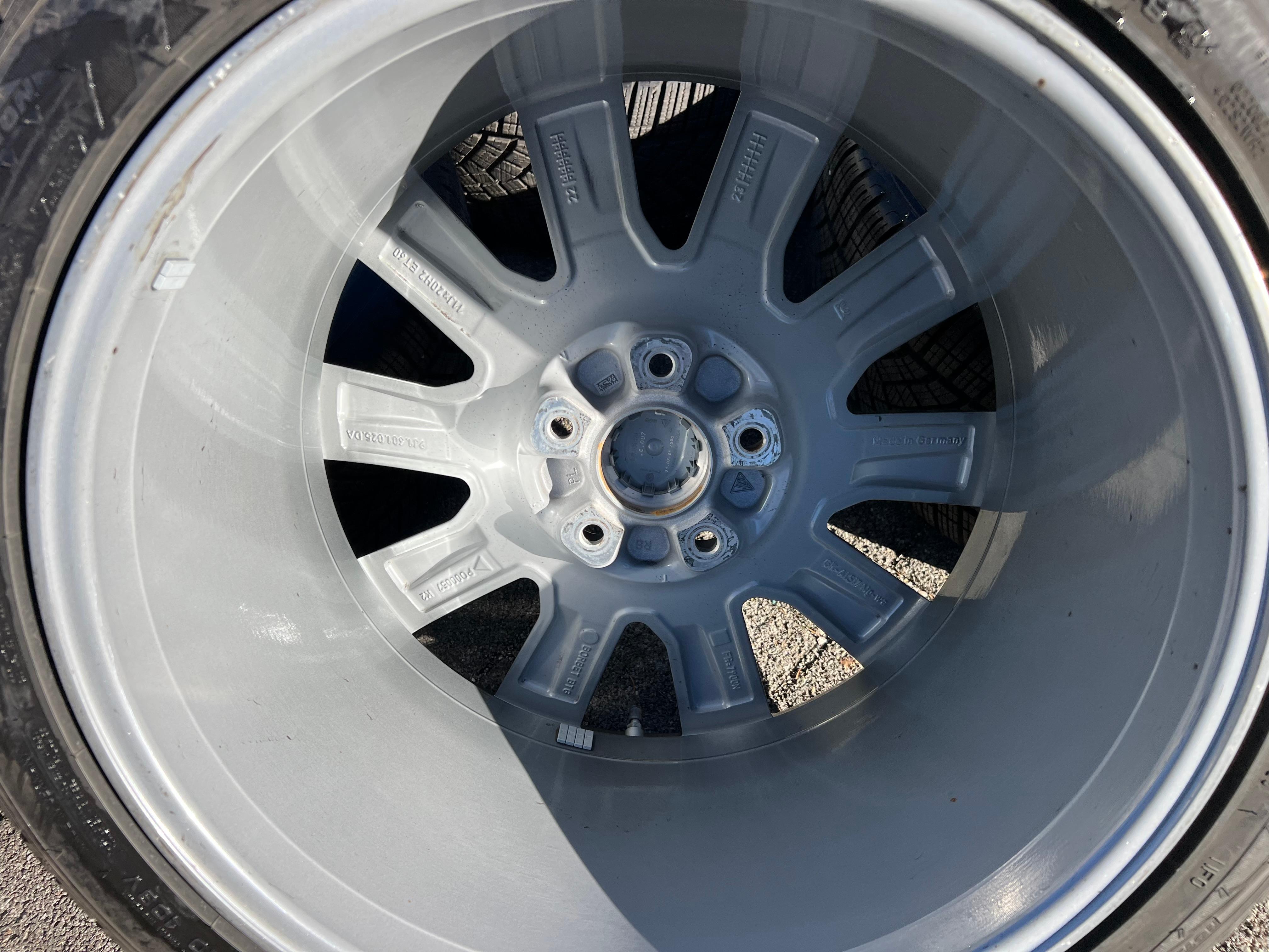 4 ORIGINAL 20" ALU WINTERRÄDER PORSCHE TAYCAN TEQUIPMENT RDKS FREIHAUS