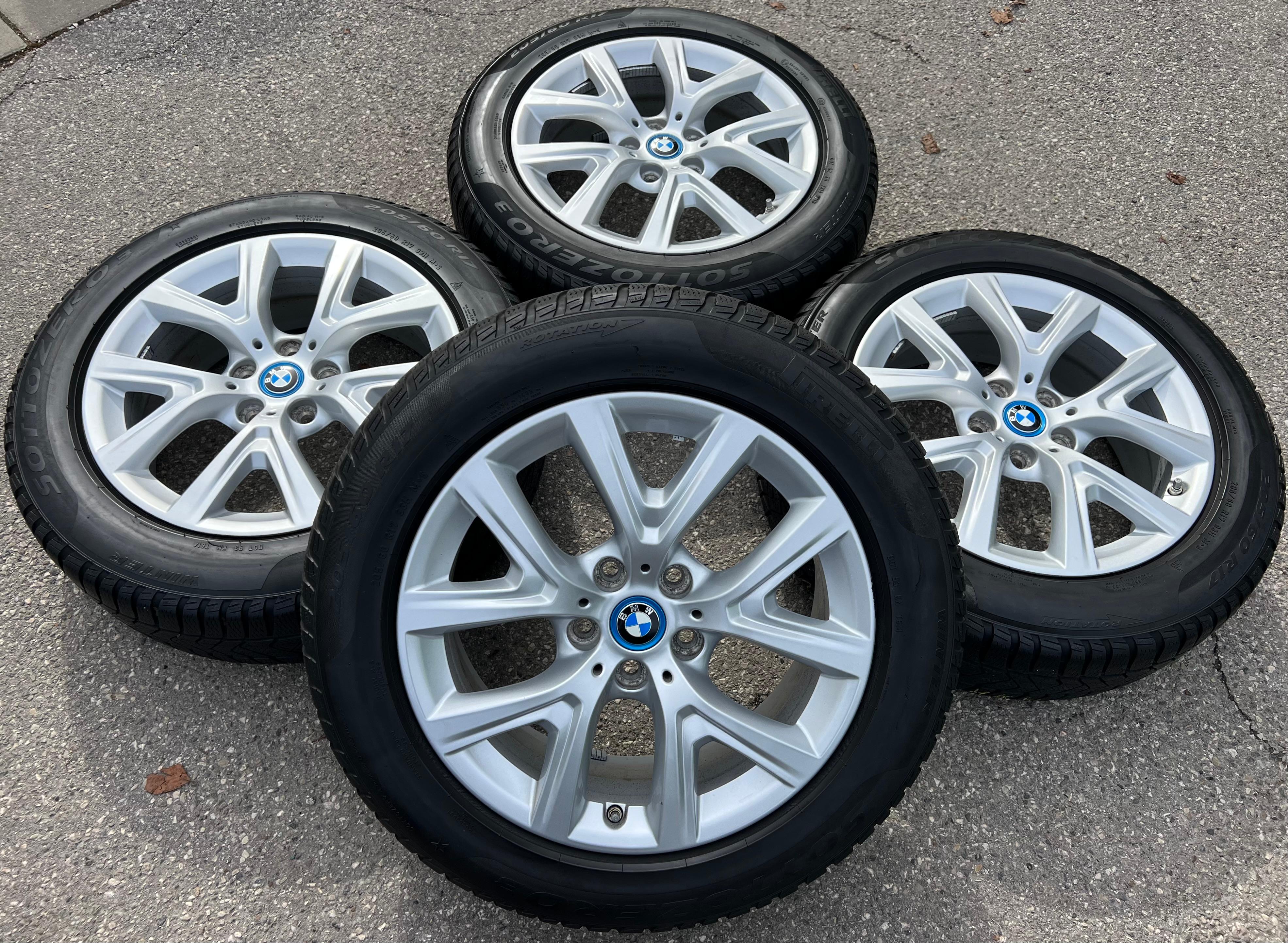 4 RUEDAS ORIGINALES 17" ALUMINIO BMW X1 F48 / X2 F39 TPMS 6856076 6,5x17 ET39