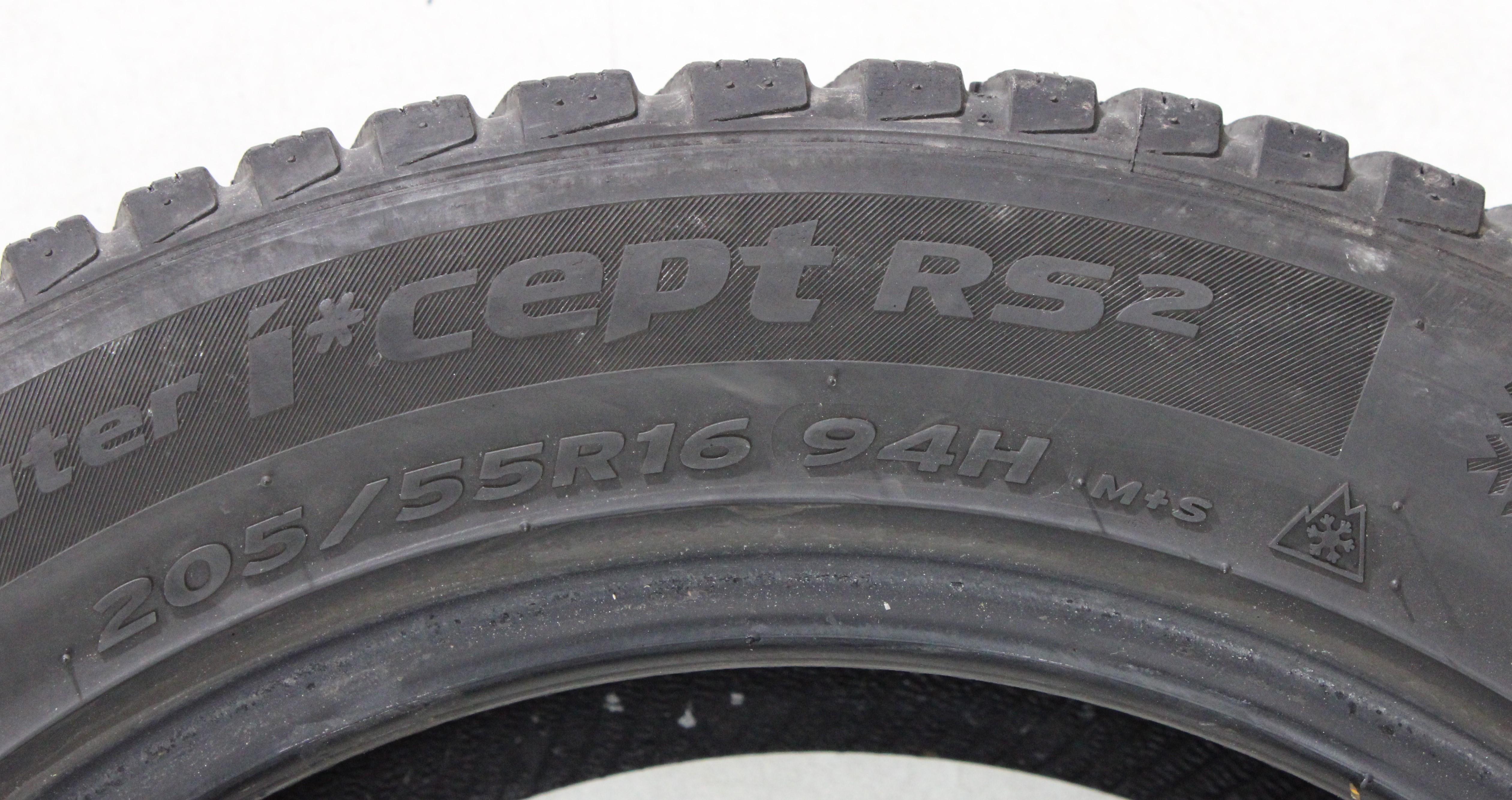 4 x 205/55R16 94H Winterreifen Hankook Winter I*Cept RS2 4-4,5mm 2019