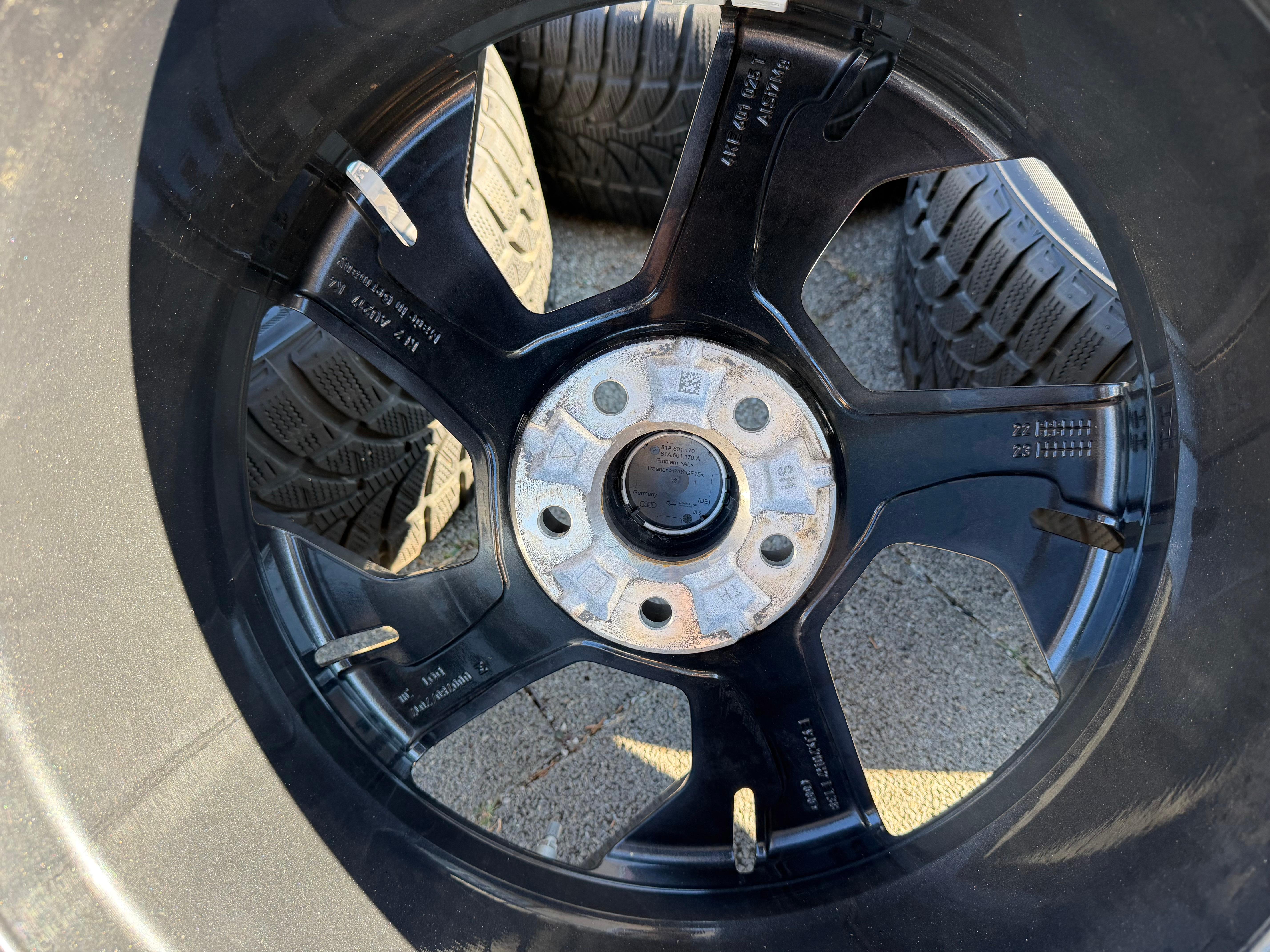 4 ORIGINAL 20" ALU WINTERRÄDER AUDI E-TRON Q8 ETRON 4KE601025T 255/50R20 109H