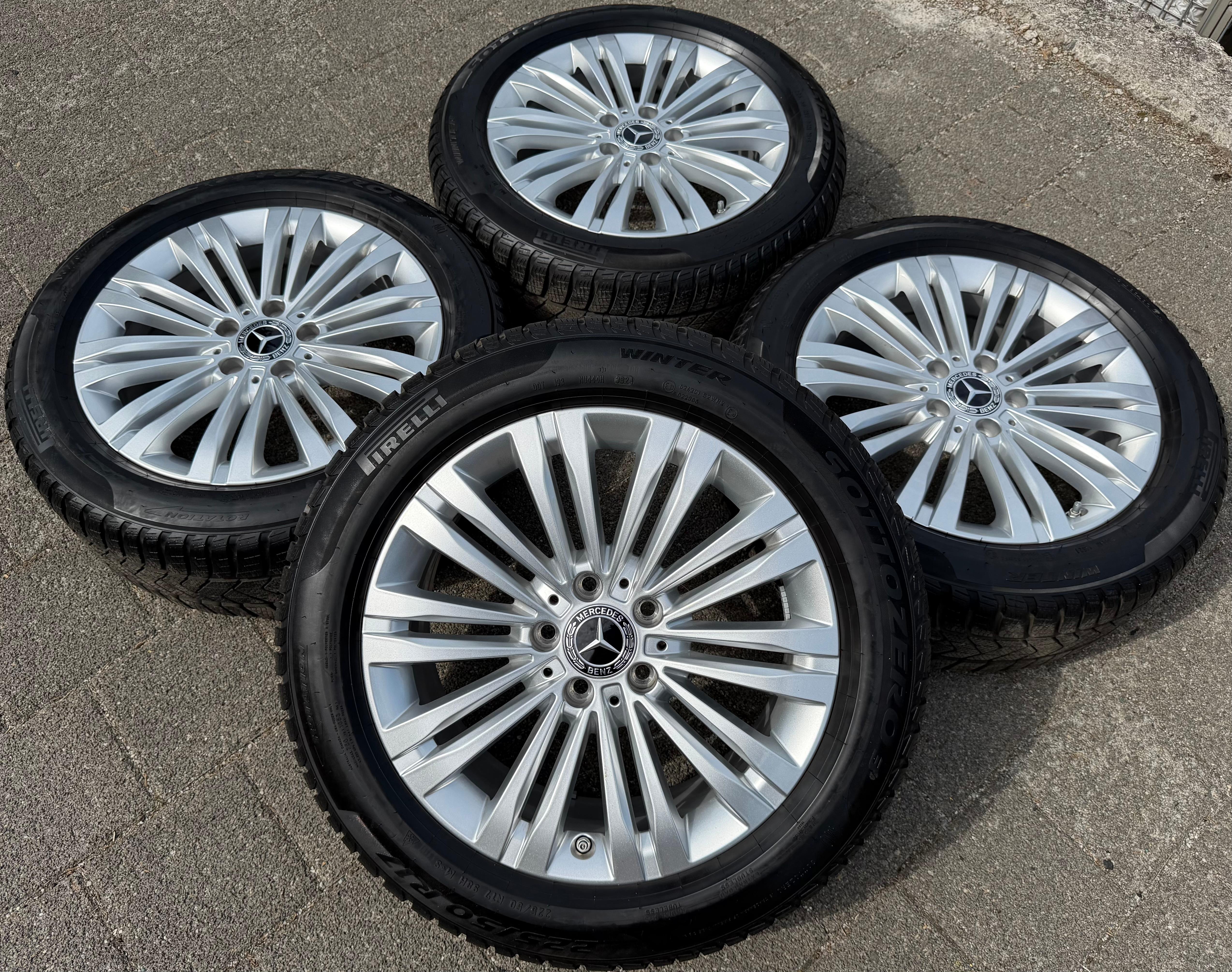 4 Original 17" Alu Winterräder Mercedes C-Klasse W206 A2064014400 2024 Pirelli