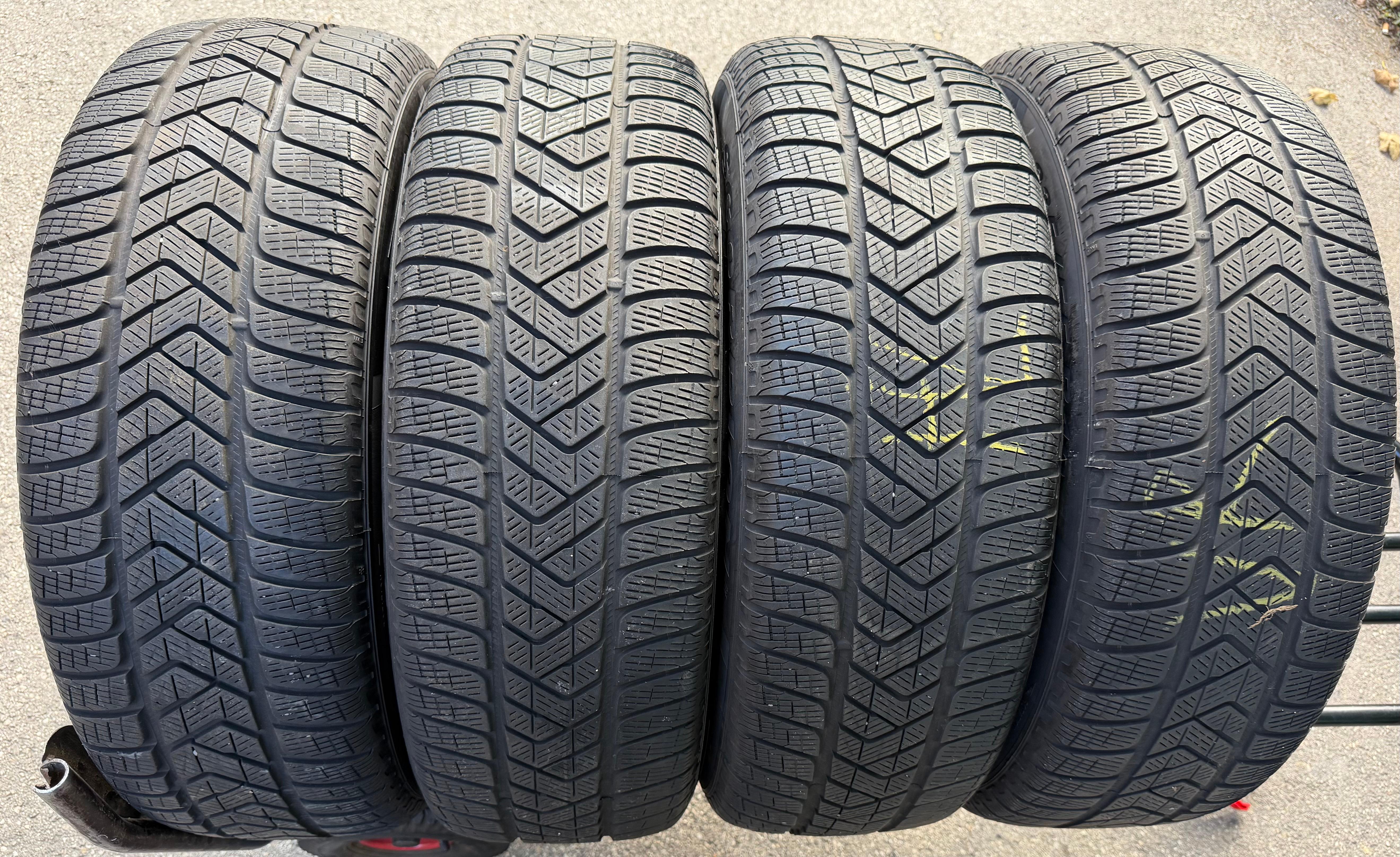 4 ruedas de invierno de aluminio originales de 19" para Audi Q5 SQ5 FY 80A601025K 235/55R19 101H Pirelli 2023