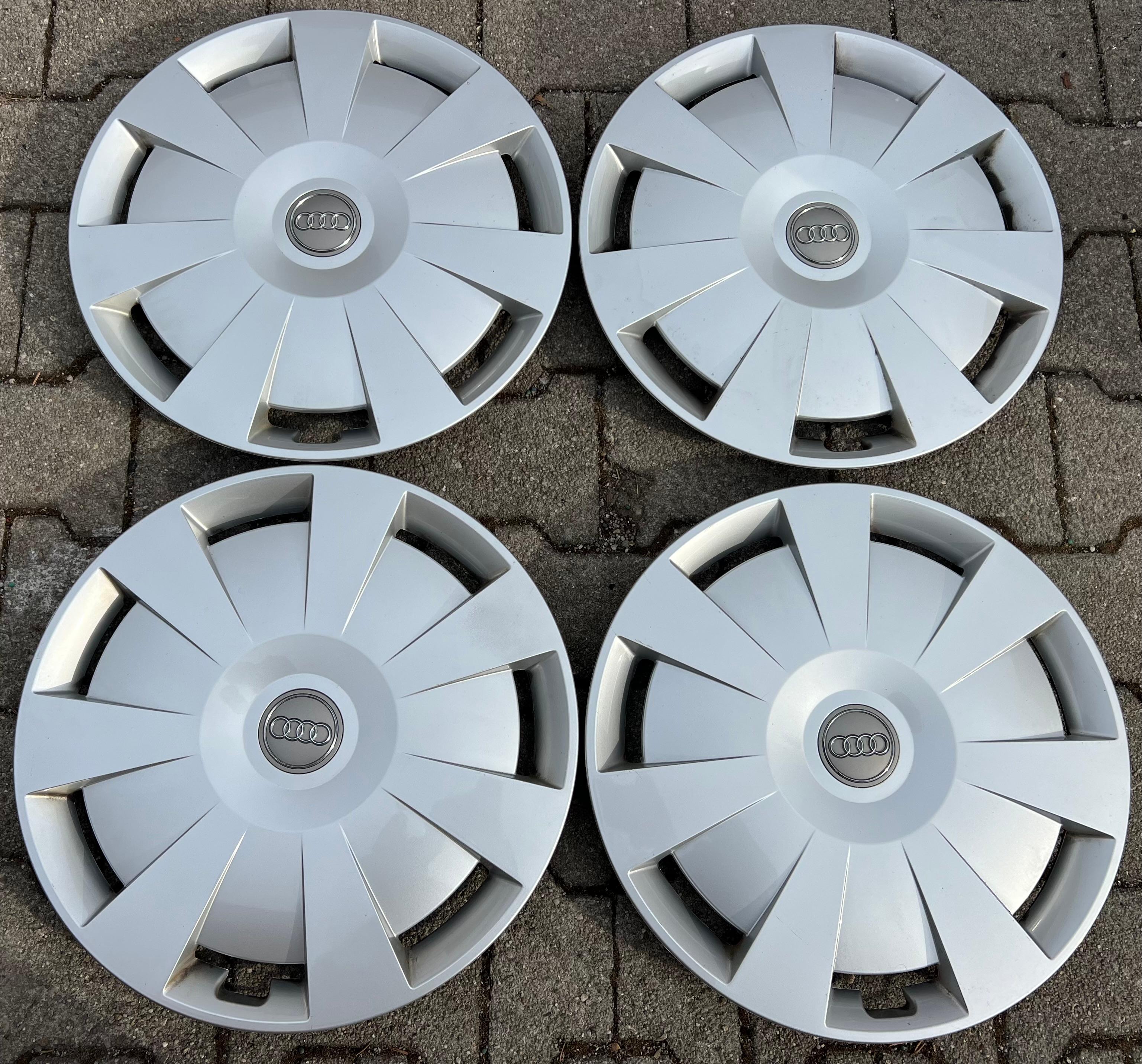 4 ORIGINAUX 16" ENJOLIVEURS DE ROUE AUDI A3 A4 Q2 8V0601147D 16 POUCES GRATUIT