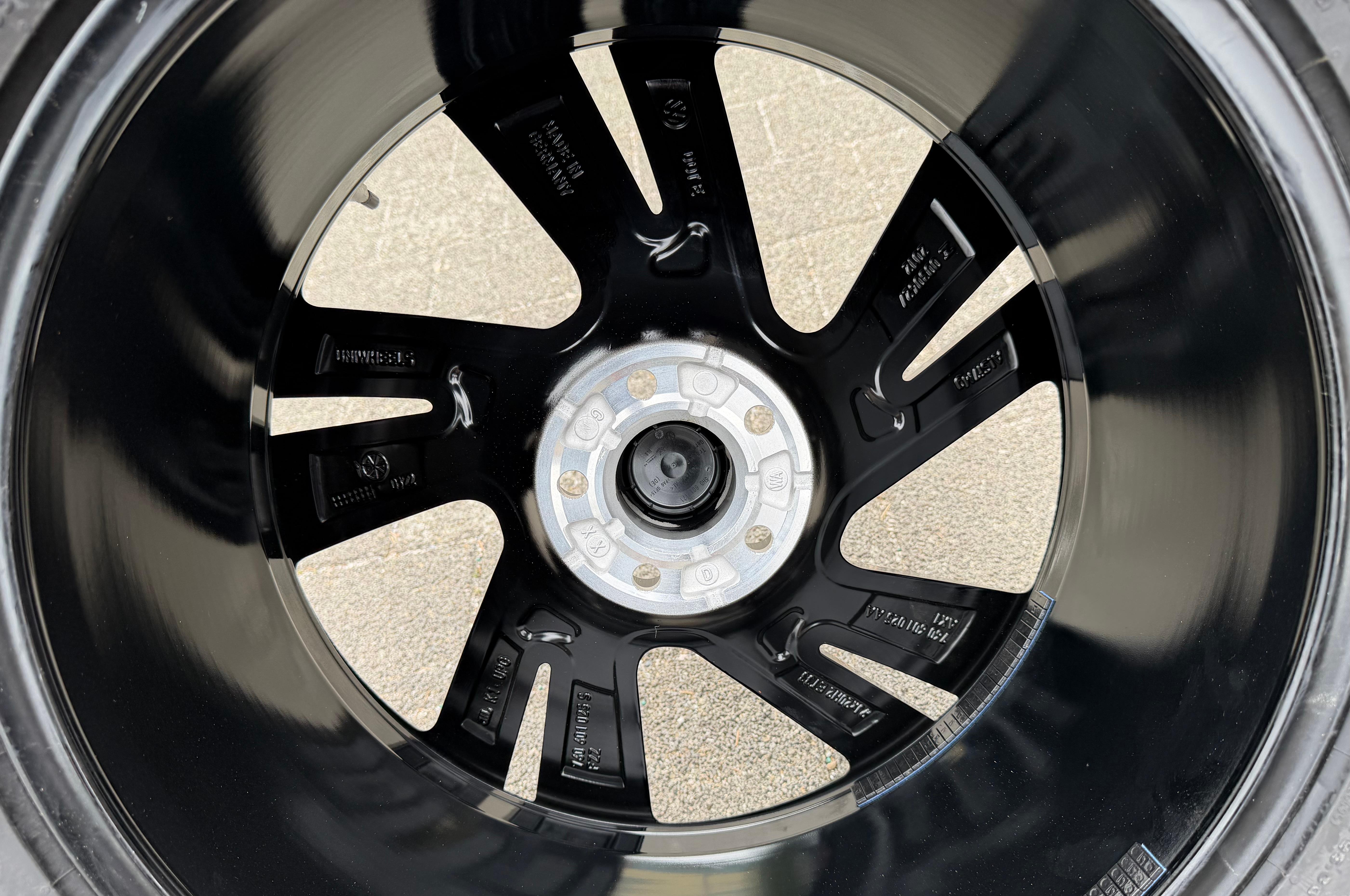 1 juego de llantas de aleación originales de 20" para VW Touareg 3 III CR7, referencia 760601025AA, 9x20, ET33, Nevada