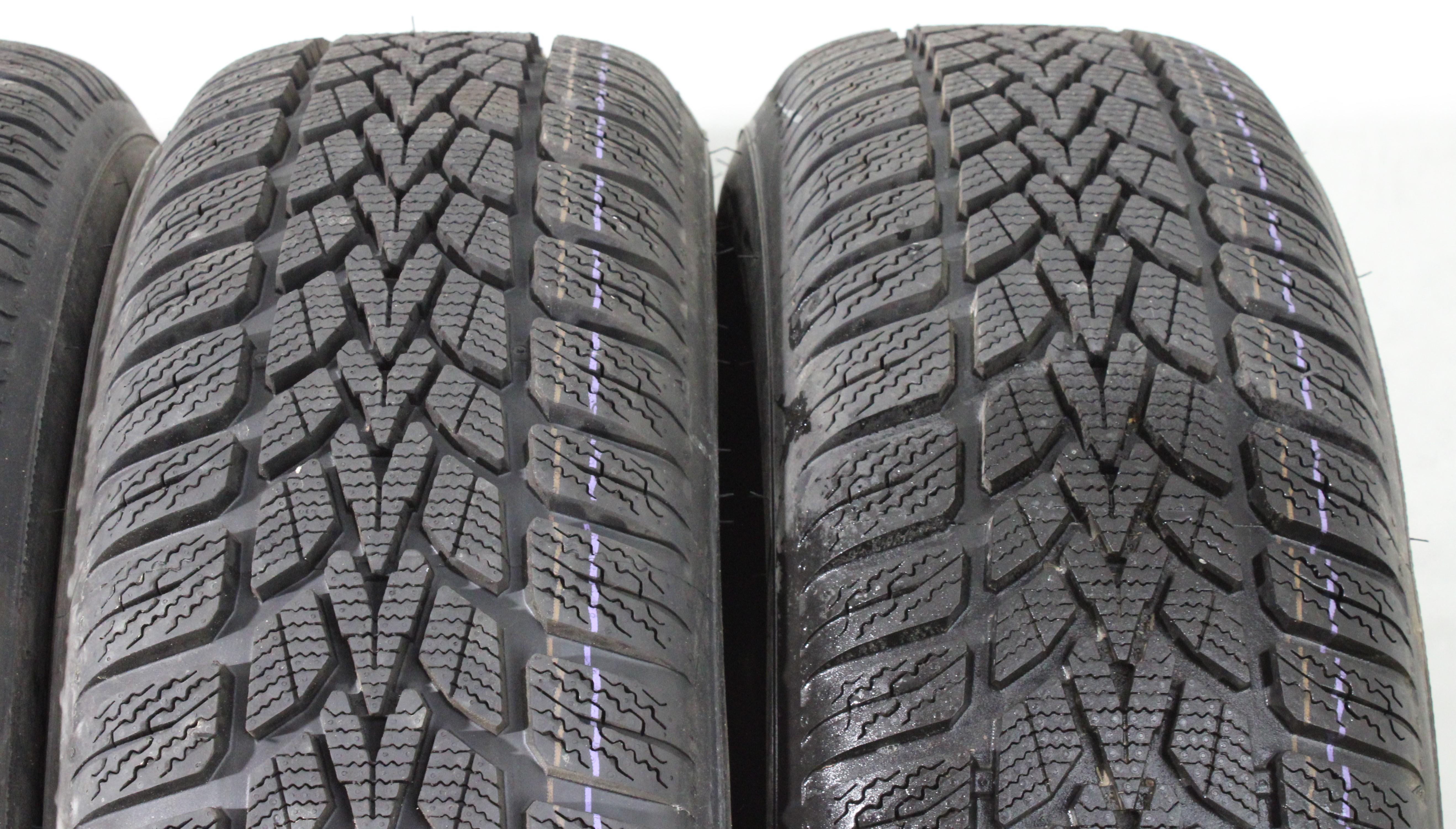 4 x 195/65R15 91T Winterreifen Dunlop Winter Response 2 2025 NEU