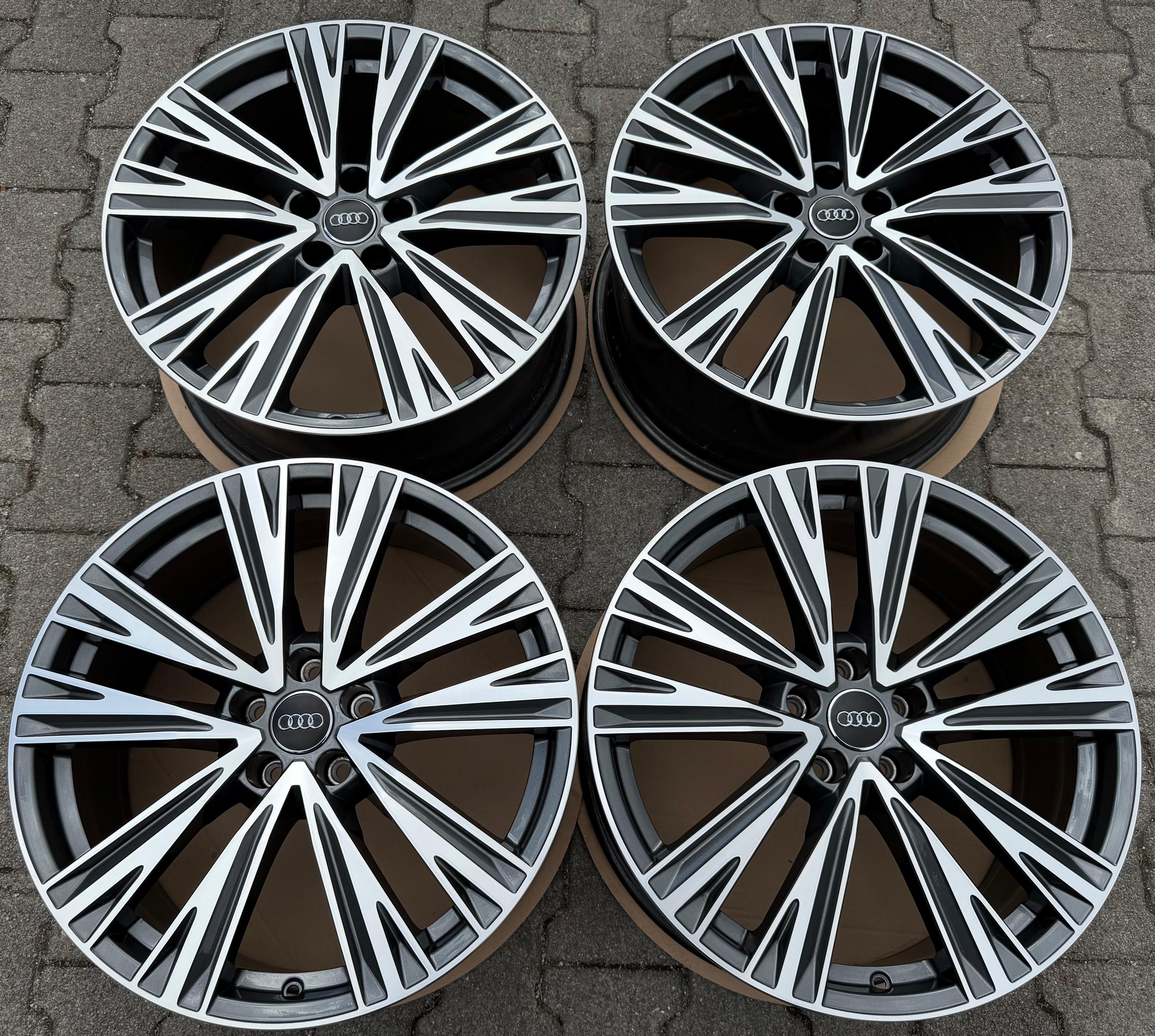 4 ORIGINAL 20" ALUFELGEN AUDI A6 S6 C8 4K 4k0601025EG 8,5x20 ET43 FREIHAUS