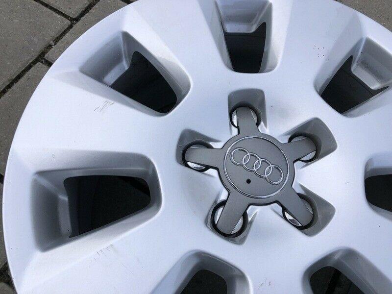 4 RUOTE ORIGINALI IN ALLUMINIO DA 16 POLLICI AUDI A6 4G 4G0601025 7,5x16 ET37