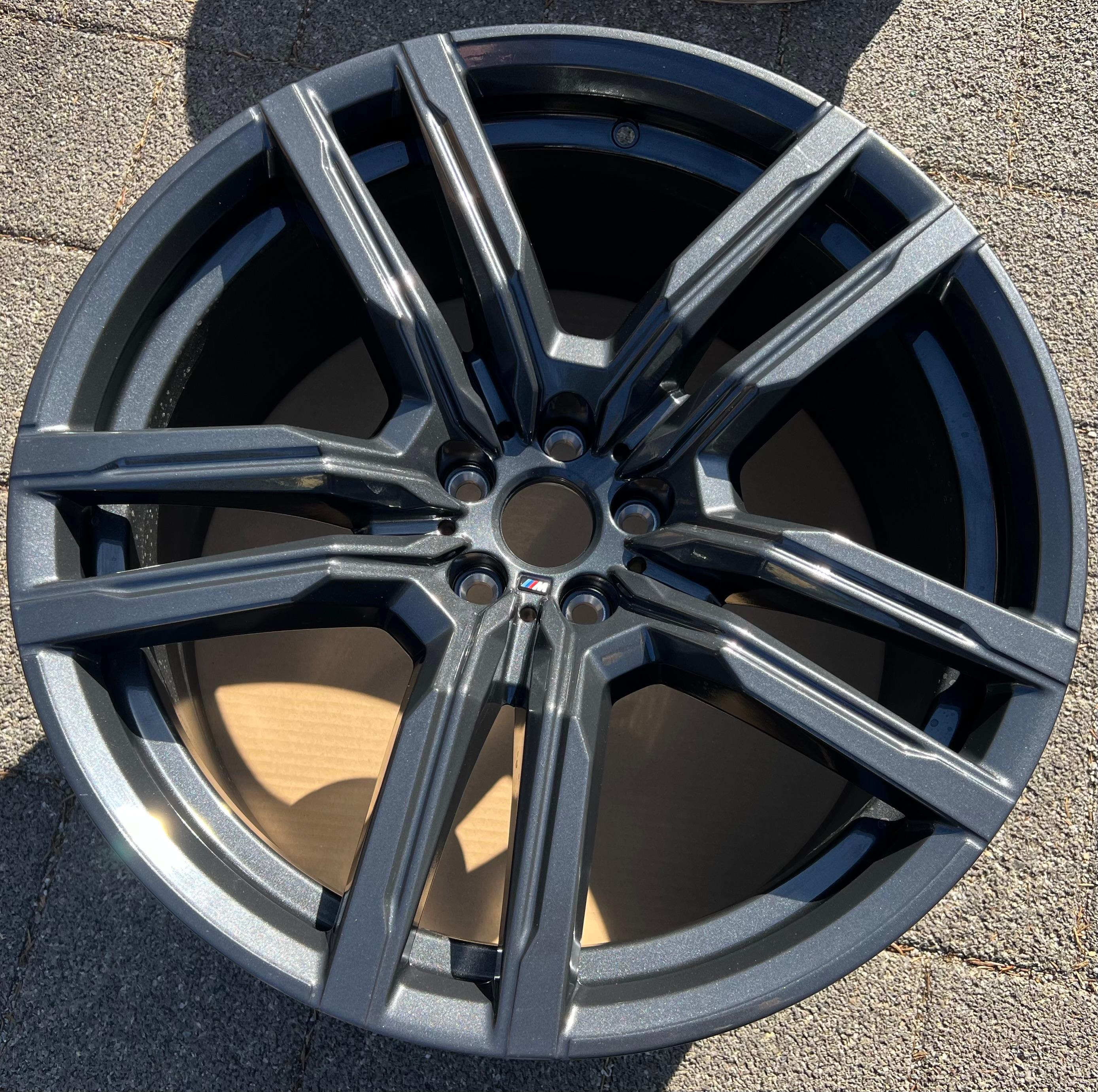 1 X Jante ORIGINALE 21" ALU BMW X5M F95 X6M F96 STYLING 808M 8090715 10,5x21 ET31