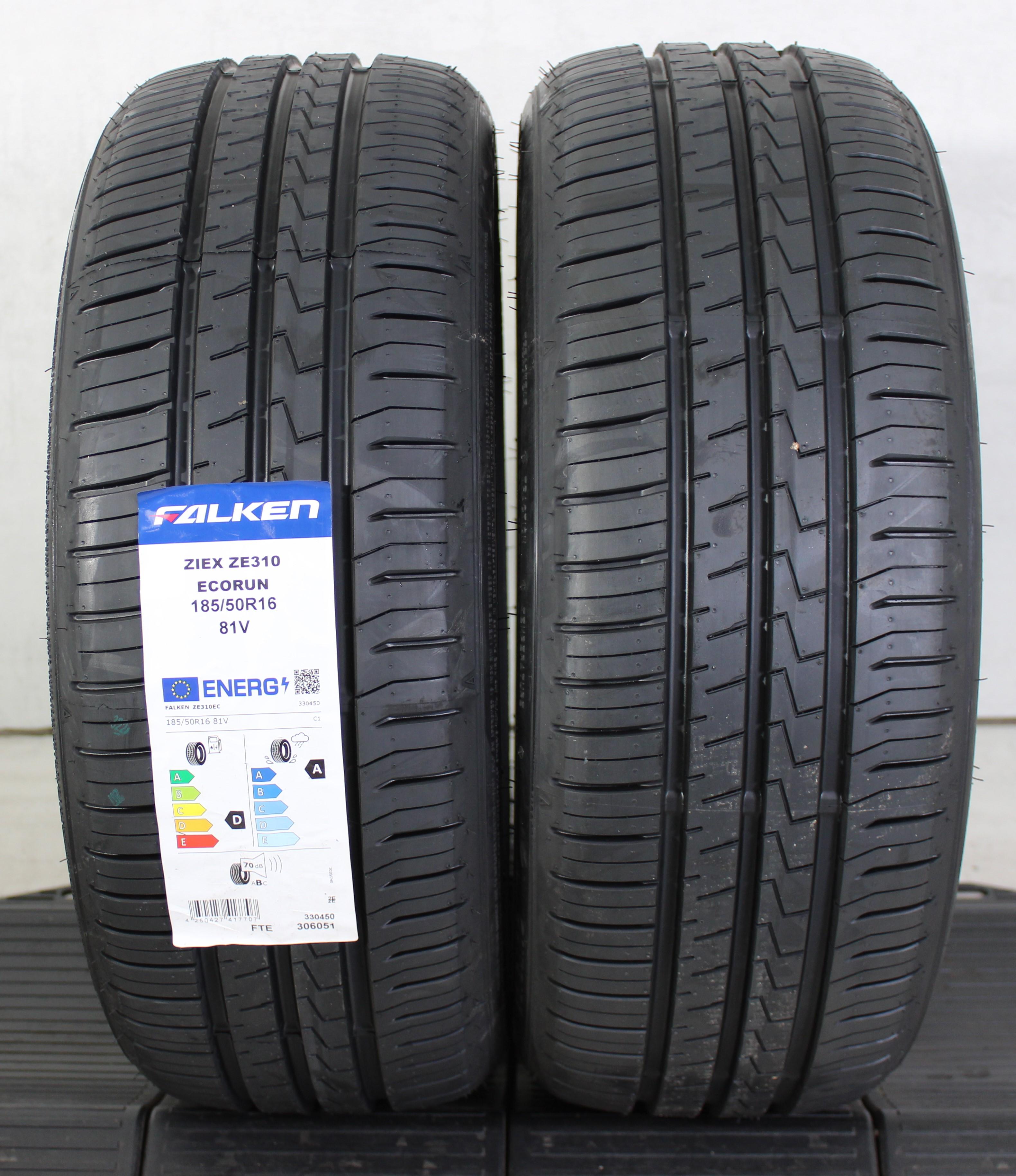 2 x 185/50R16 81V Sommerreifen Falken Ziex ZE310 EcoRun 2022 Freihaus